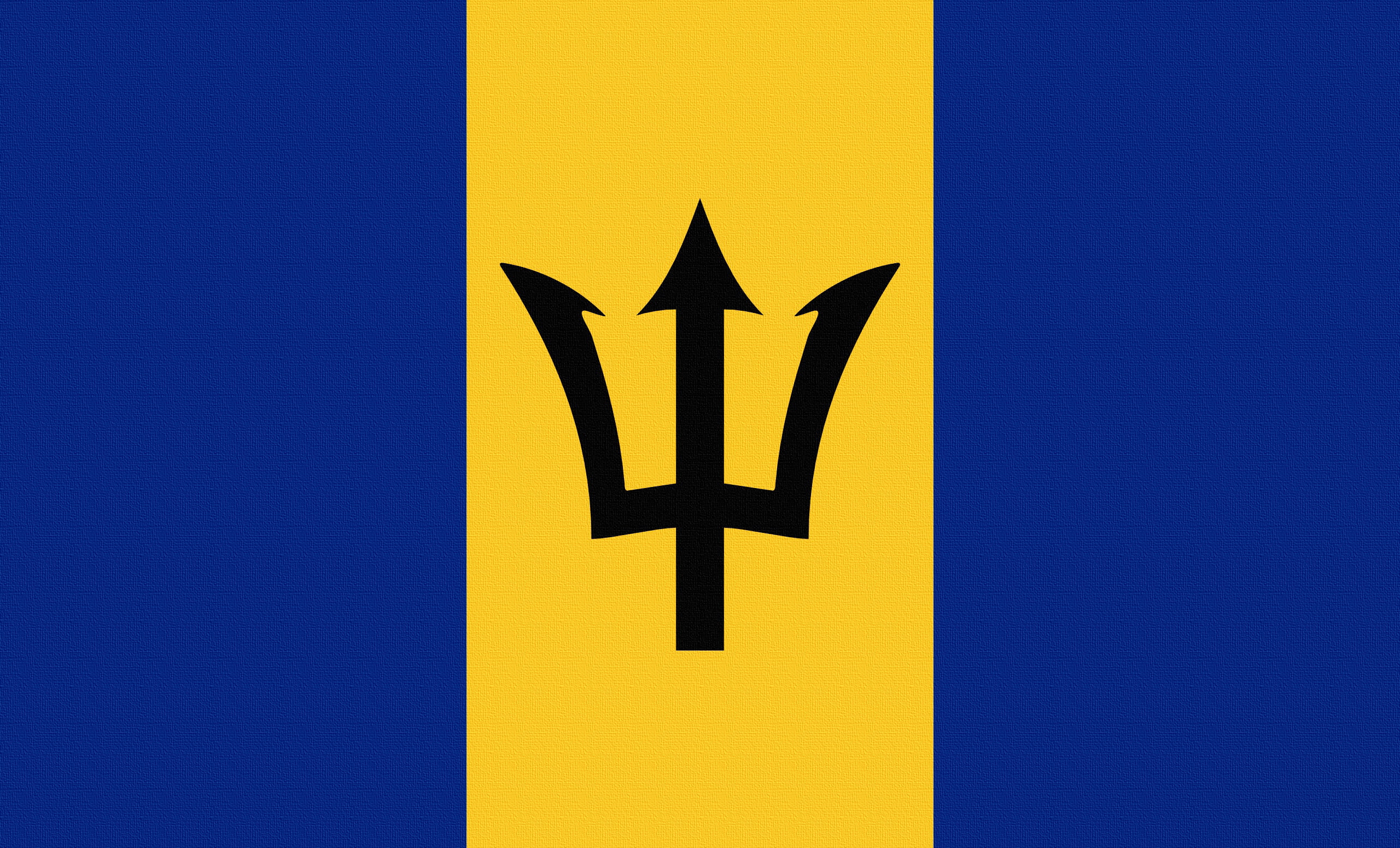 Barbados, Photoshop, 2K, Coat of arms, Flag, HD Wallpaper