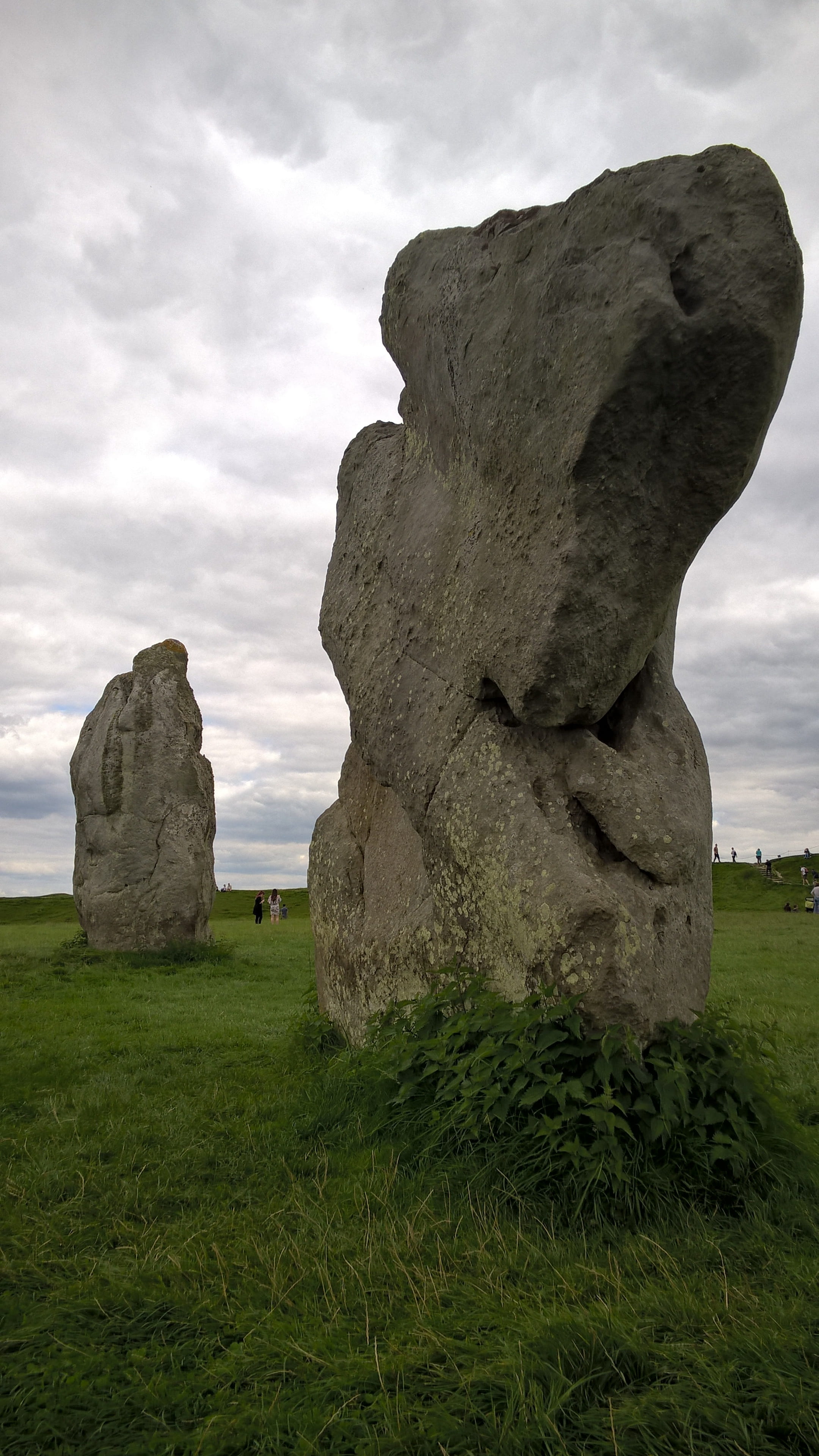 non-urban scene, ancient, rock - object, megalithic, day, tranquil scene, eroded, avebury, outdoors, megaliths, sky, plant, ancient civilization, landscape, Phone HD Wallpaper