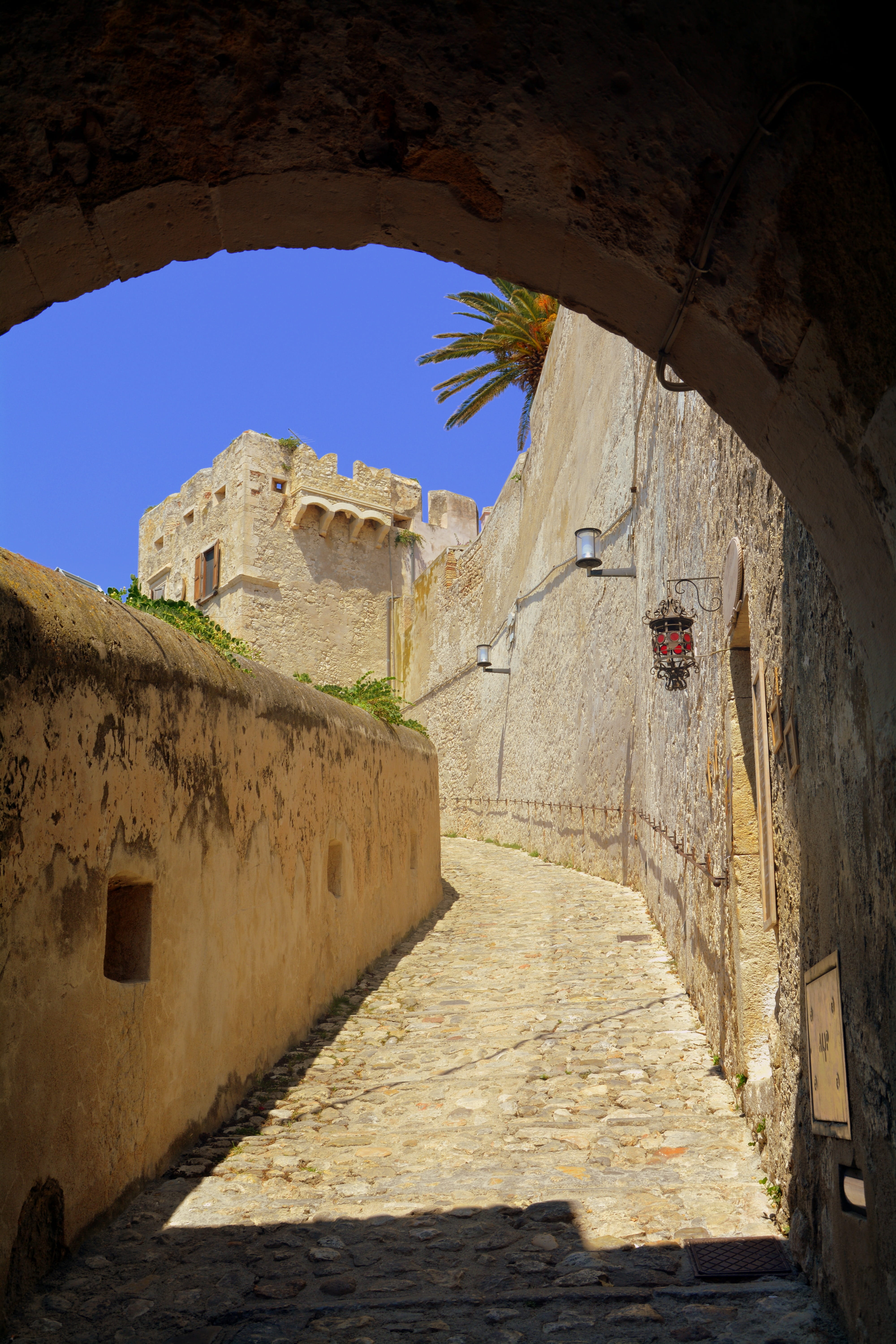 ancient, the past, the way forward, gargano, stone wall, sky, wall - building feature, travel destinations, building exterior, ruined, 5K, ascent, no people, Phone HD Wallpaper