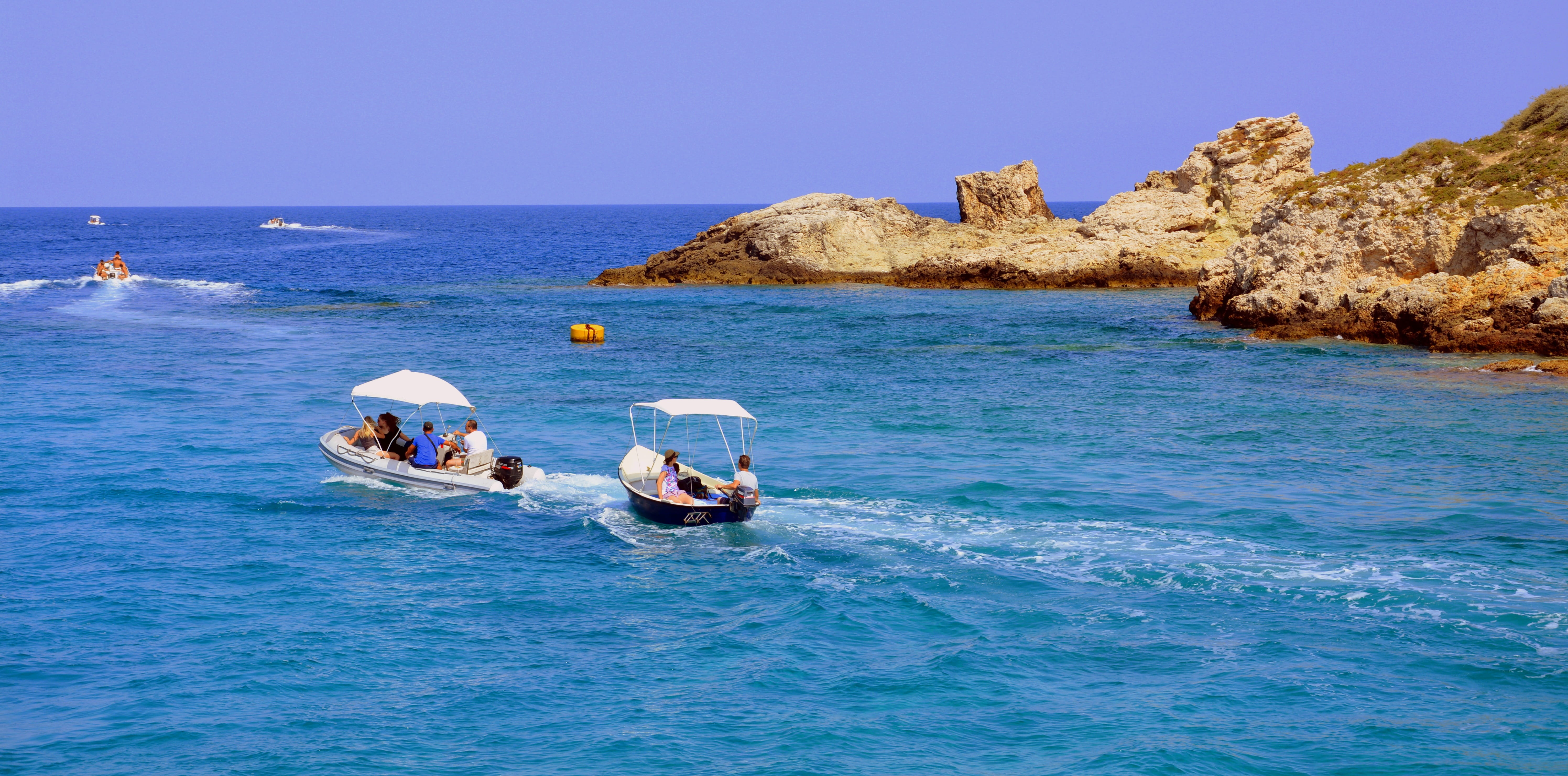 puglia, island, gargano, water, rock, beauty in nature, outdoors, transportation, 5K, tremiti islands, leisure activity, rock - object, mode of transportation, HD Wallpaper