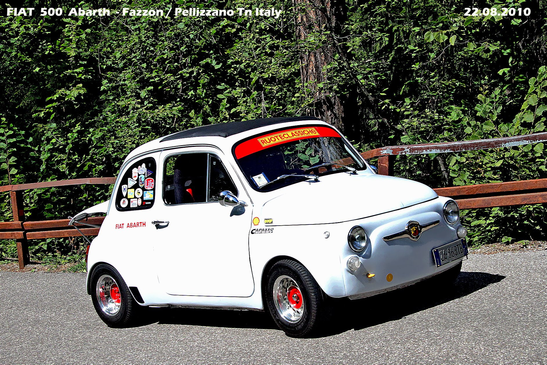 abarth, 595, classic, fiat, 720P, mk1, 500, italia, cinquecento, italie, cars, HD Wallpaper