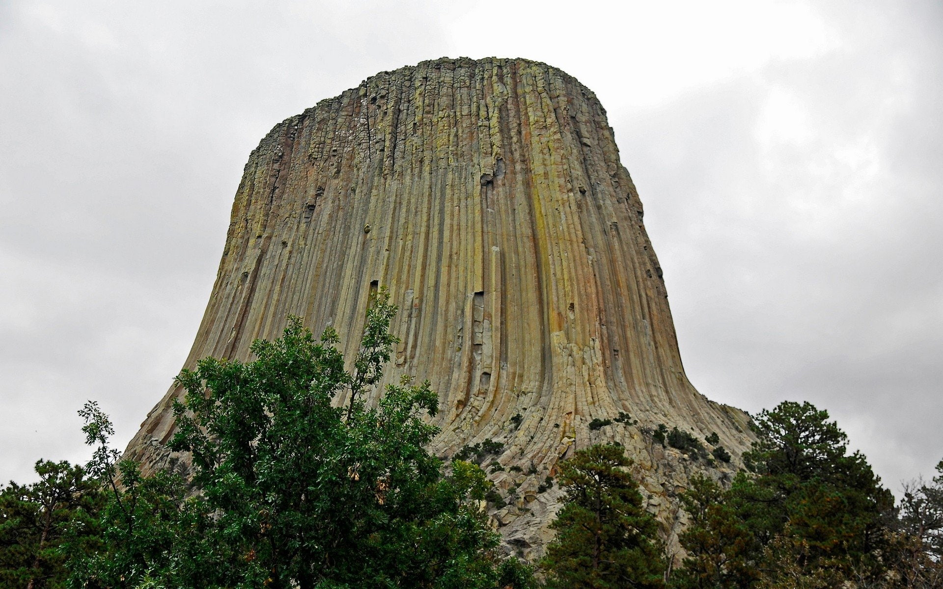 Mountains, Rock, Devils Tower, Mountain, 1080P, HD Wallpaper