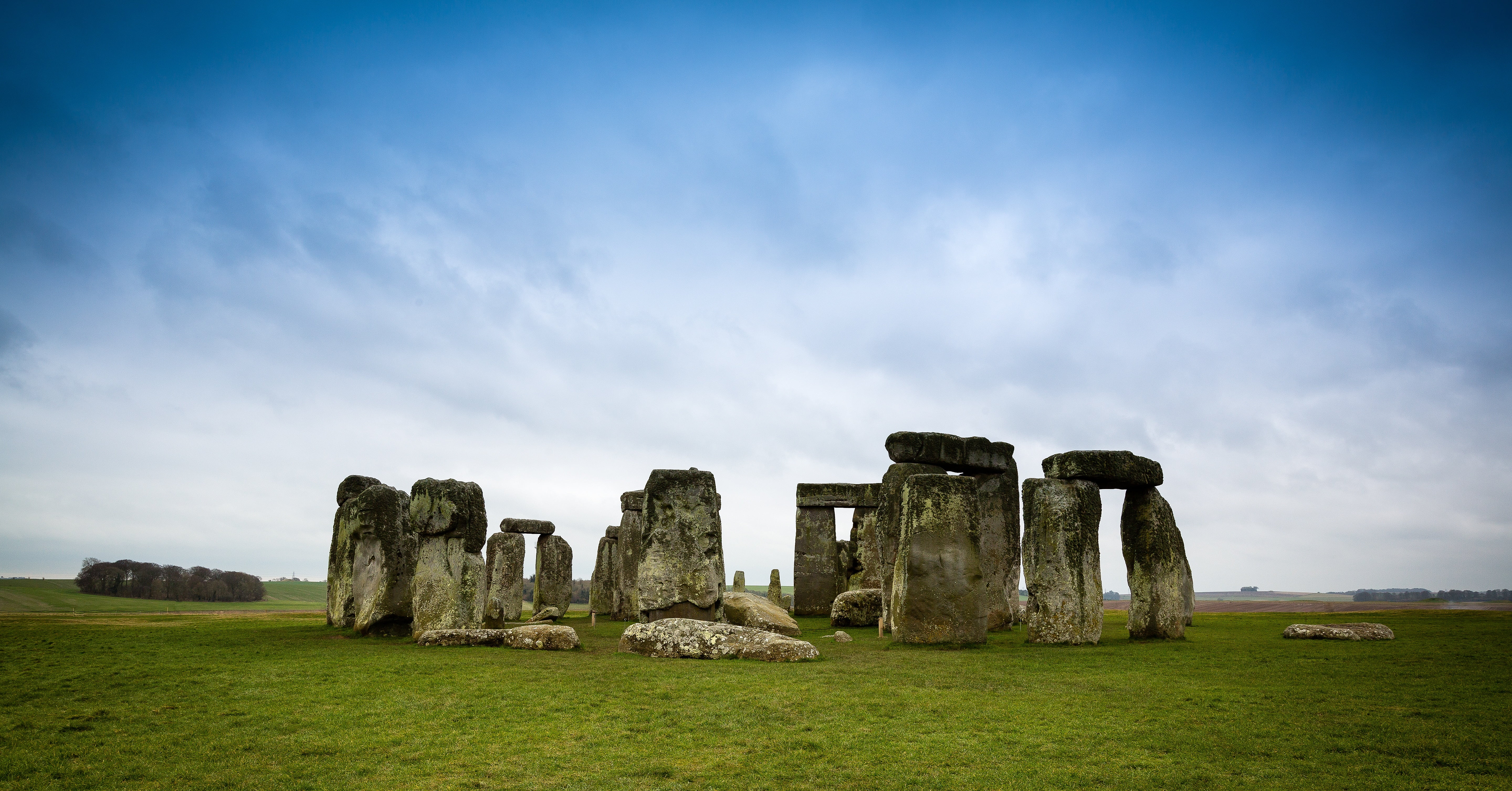 cloud - sky, ancient, 5K, landmark, archaeology, the past, stone material, travel destinations, outdoors, architecture, neolithic, attraction, history, HD Wallpaper