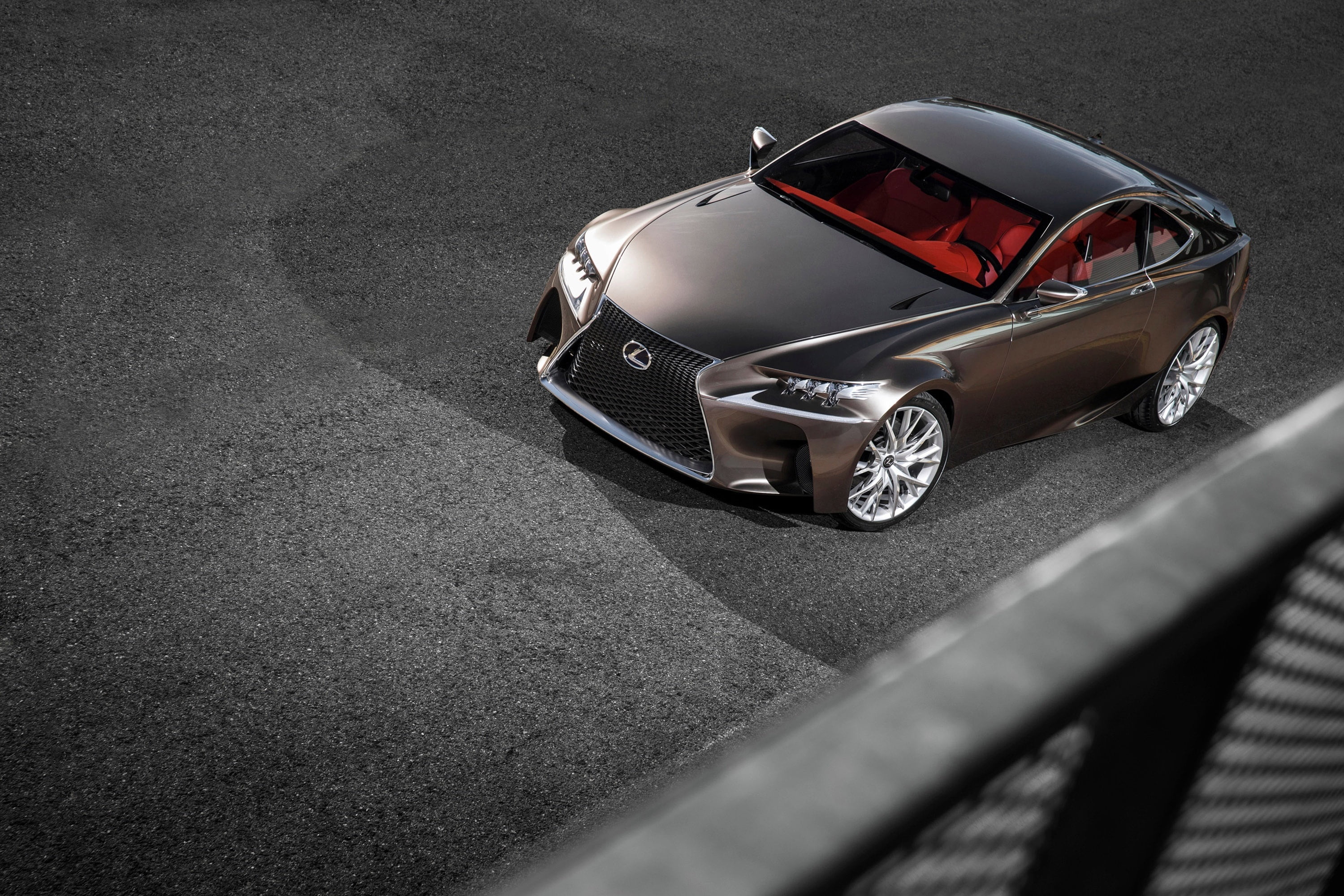 elegance, lf-cc, wheel, racecar, alloy Wheel, new, power, coupe, sport, chrome, lexus, modern, motor Vehicle, no People, competition, high angle view, gray, HD Wallpaper