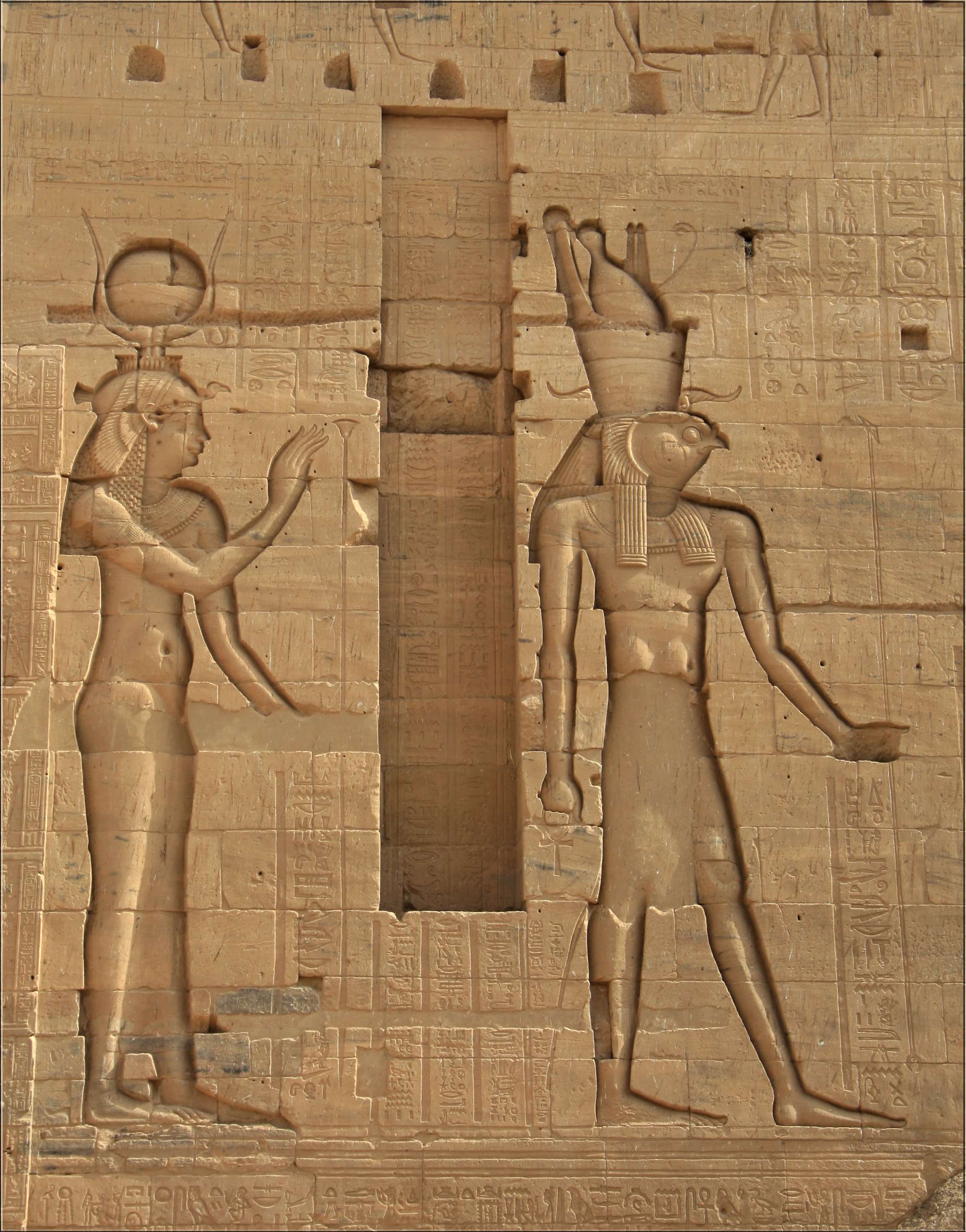 representation, travel, pharaoh, the past, indoors, no people, built structure, wall - building feature, 2K, statue, craft, history, art and craft, creativity, Phone HD Wallpaper