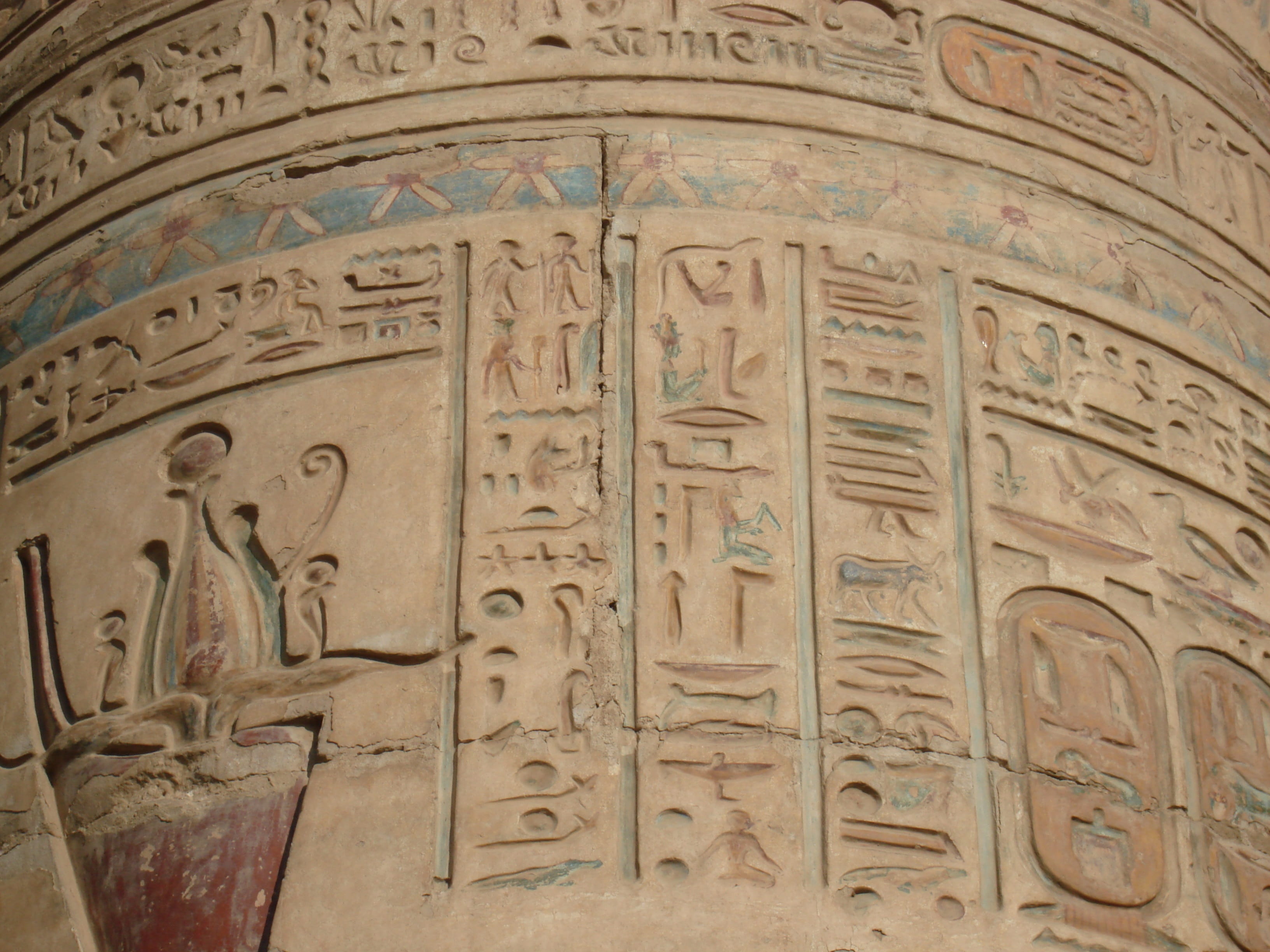 Column, the past, 2K, craft, built structure, belief, creativity, art and craft, tourism, Hieroglyphic, travel destinations, bas relief, no people, travel, HD Wallpaper