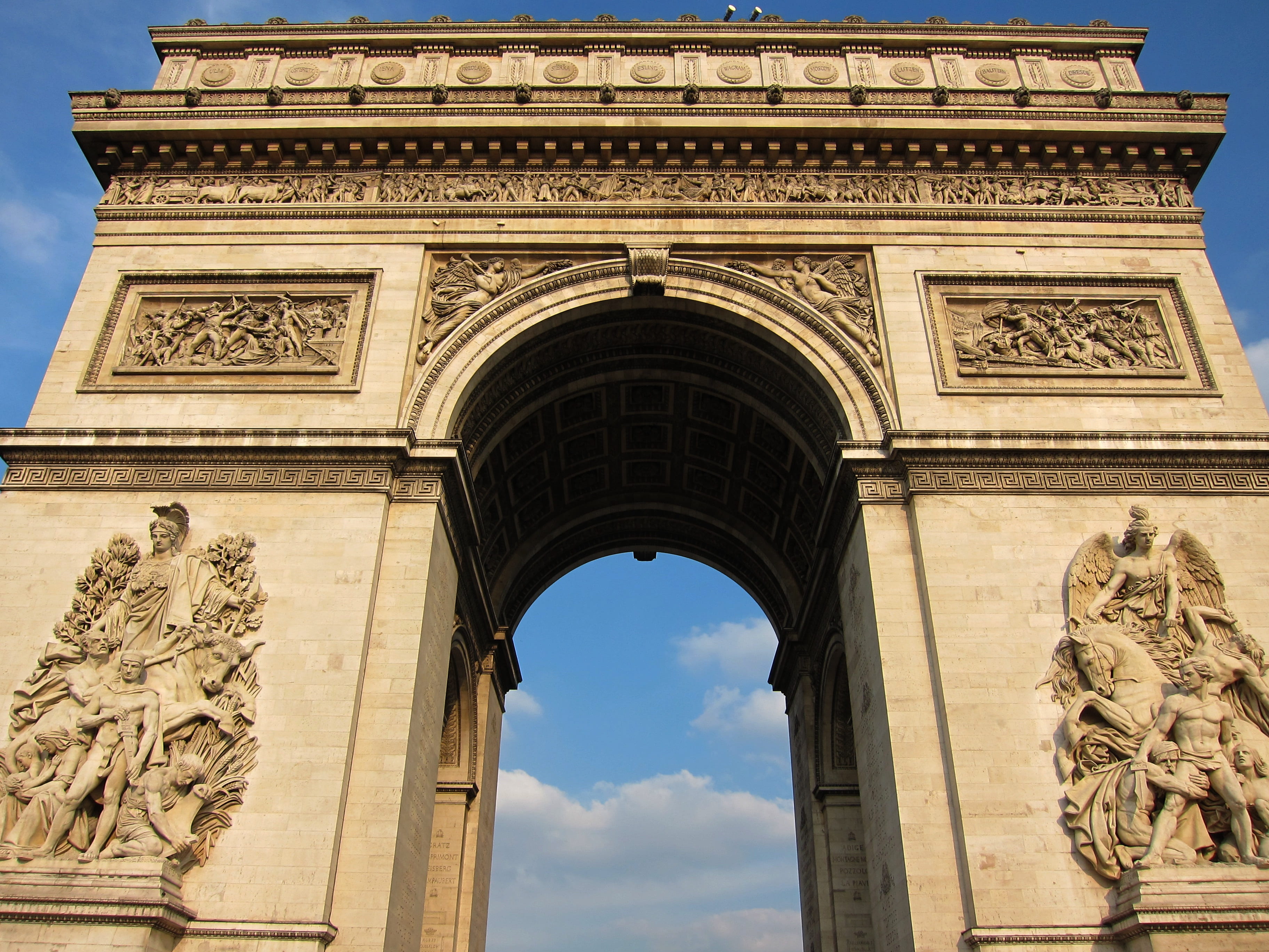 the past, destination, no people, sculpture, creativity, city, arc, built structure, art and craft, building, triumph, structure, male likeness, travel, HD Wallpaper