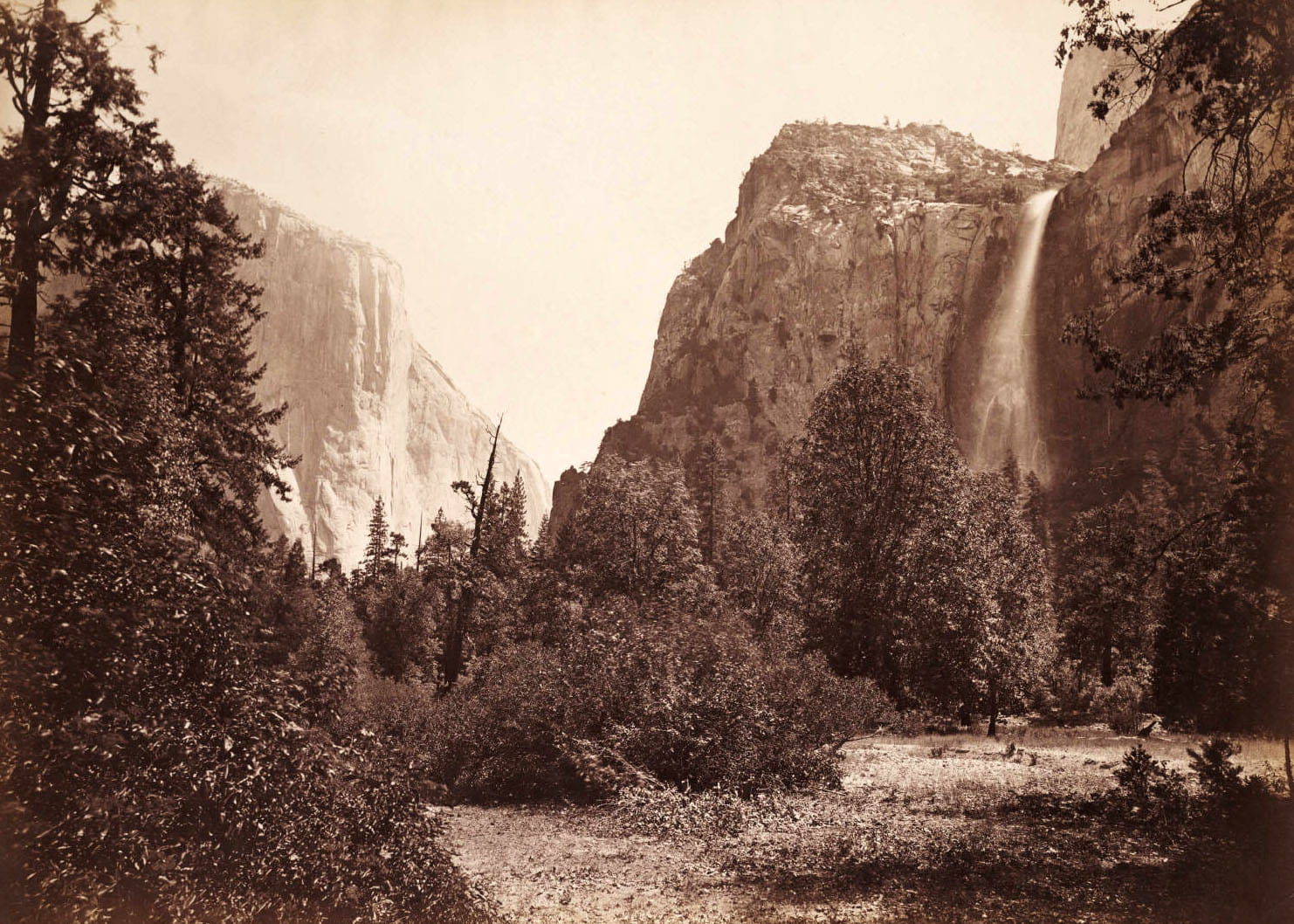 outdoors, day, United States, no People, El Capitan, 720P, rock, canyon, bridalveil, yosemite, tree, public domain, rock formation, solid, California, HD Wallpaper