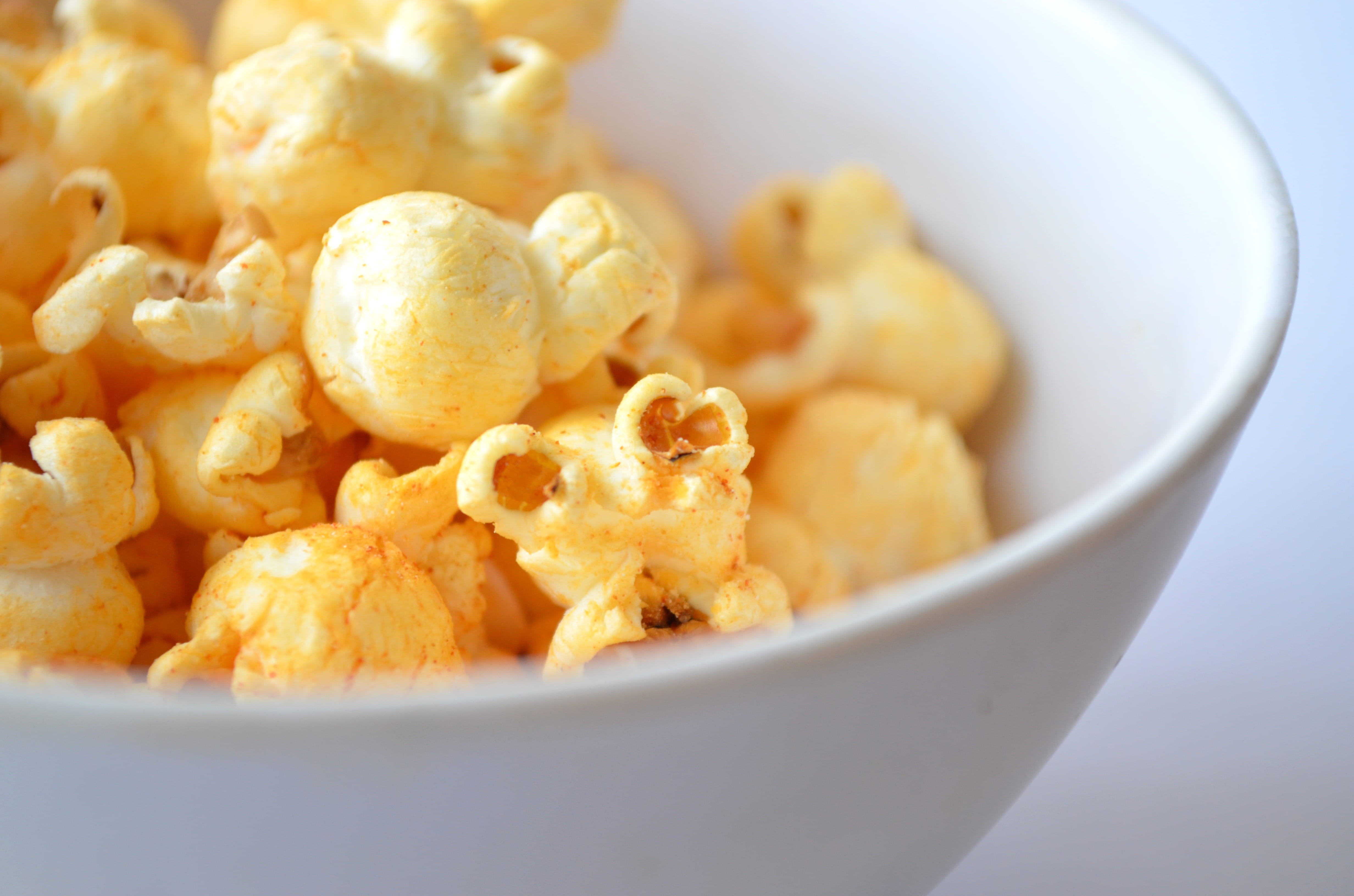 temptation, food, close-up, potato chip, bowl, meal, no people, freshness, breakfast, popcorn, 4K, food and drink, healthy eating, selective focus, ready-to-eat, HD Wallpaper