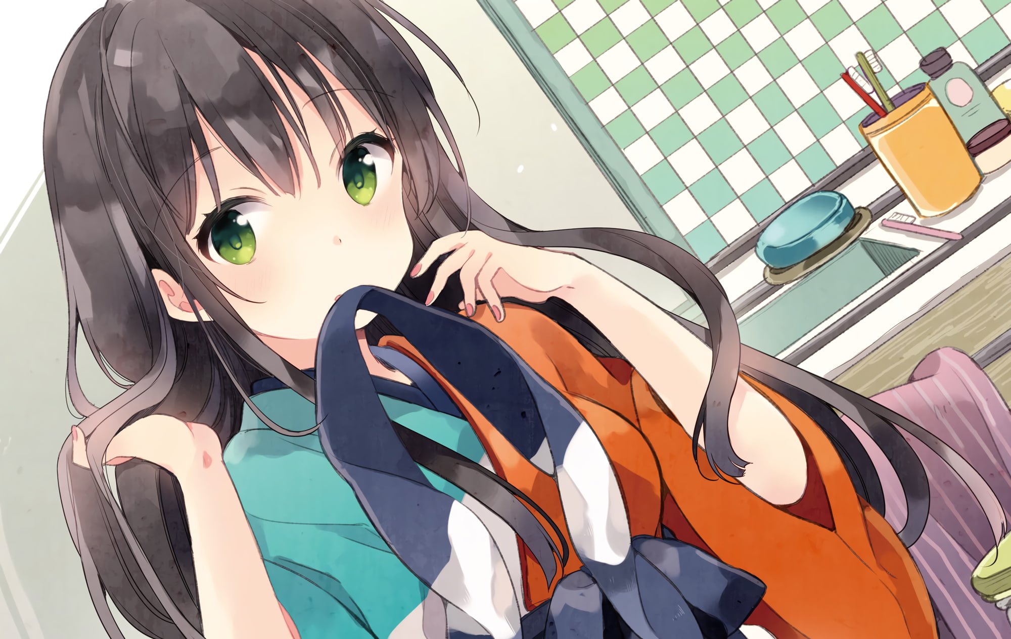 Anime, art and craft, close-up, sunlight, mannequin, leisure activity, indoors, still life, urara meirochou, female likeness, lifestyles, day, doll, human representation, HD Wallpaper
