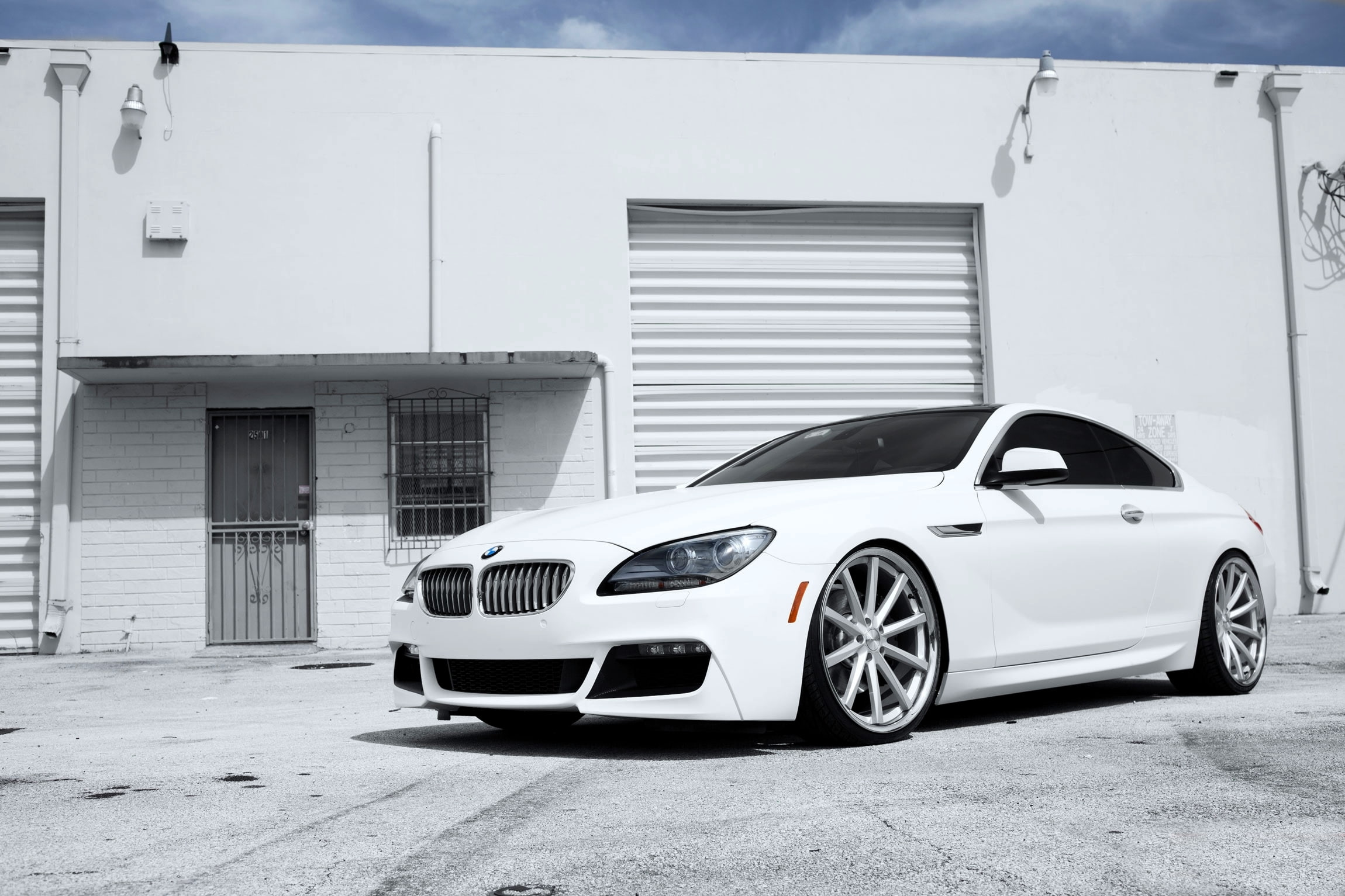 Lights, Auto, White, Machine, BMW, Day Building, The front, 6 Series, 1080P, Boomer, HD Wallpaper