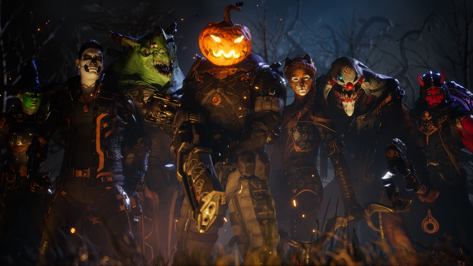 Shadows Eve, 1080P, Halloween costumes, Paragon, HD Wallpaper