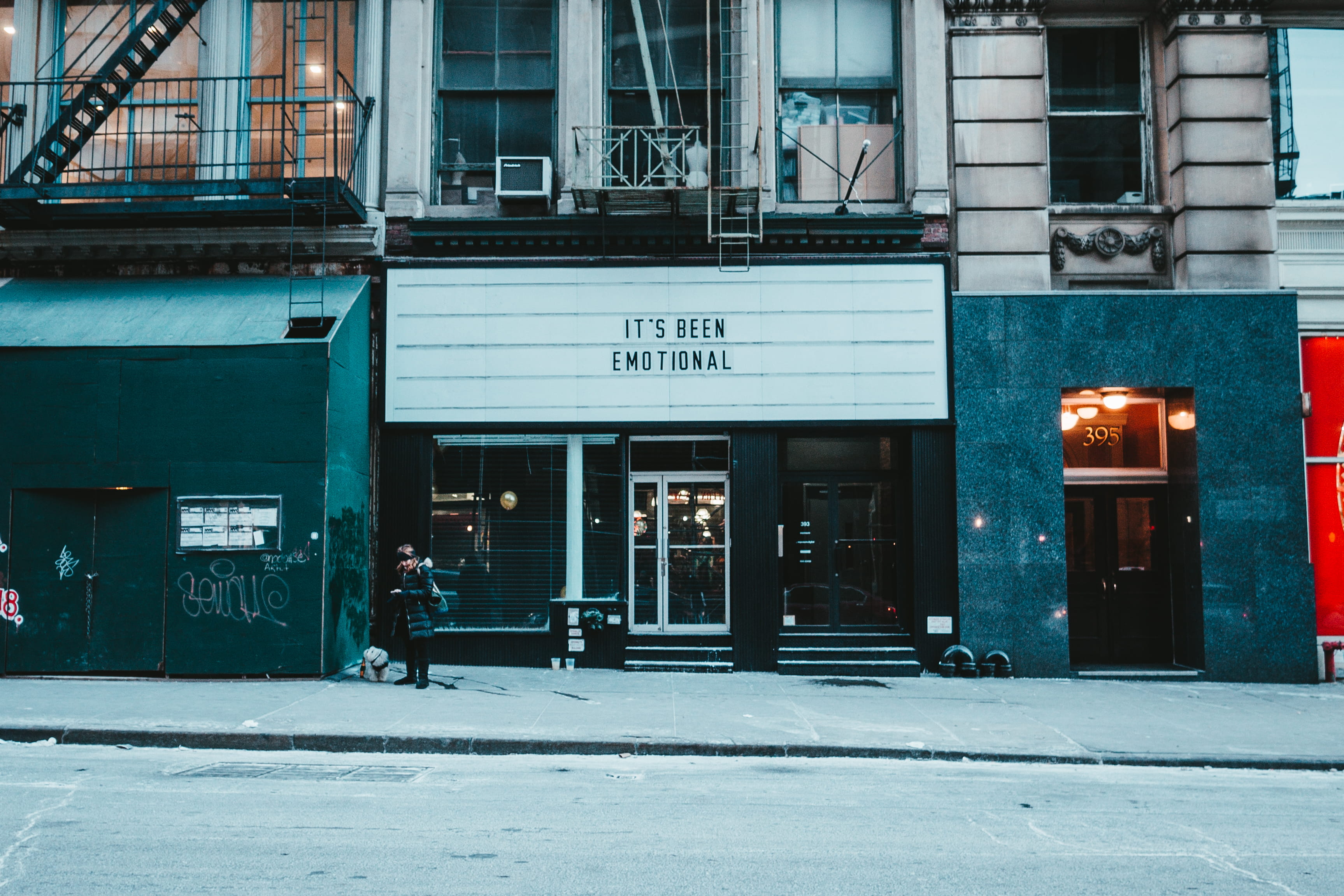 consumerism, text, usa, flooring, urban, clothing, road, door, full length, human, cafe, new york city, town, street photography, person, concrete, street, HD Wallpaper