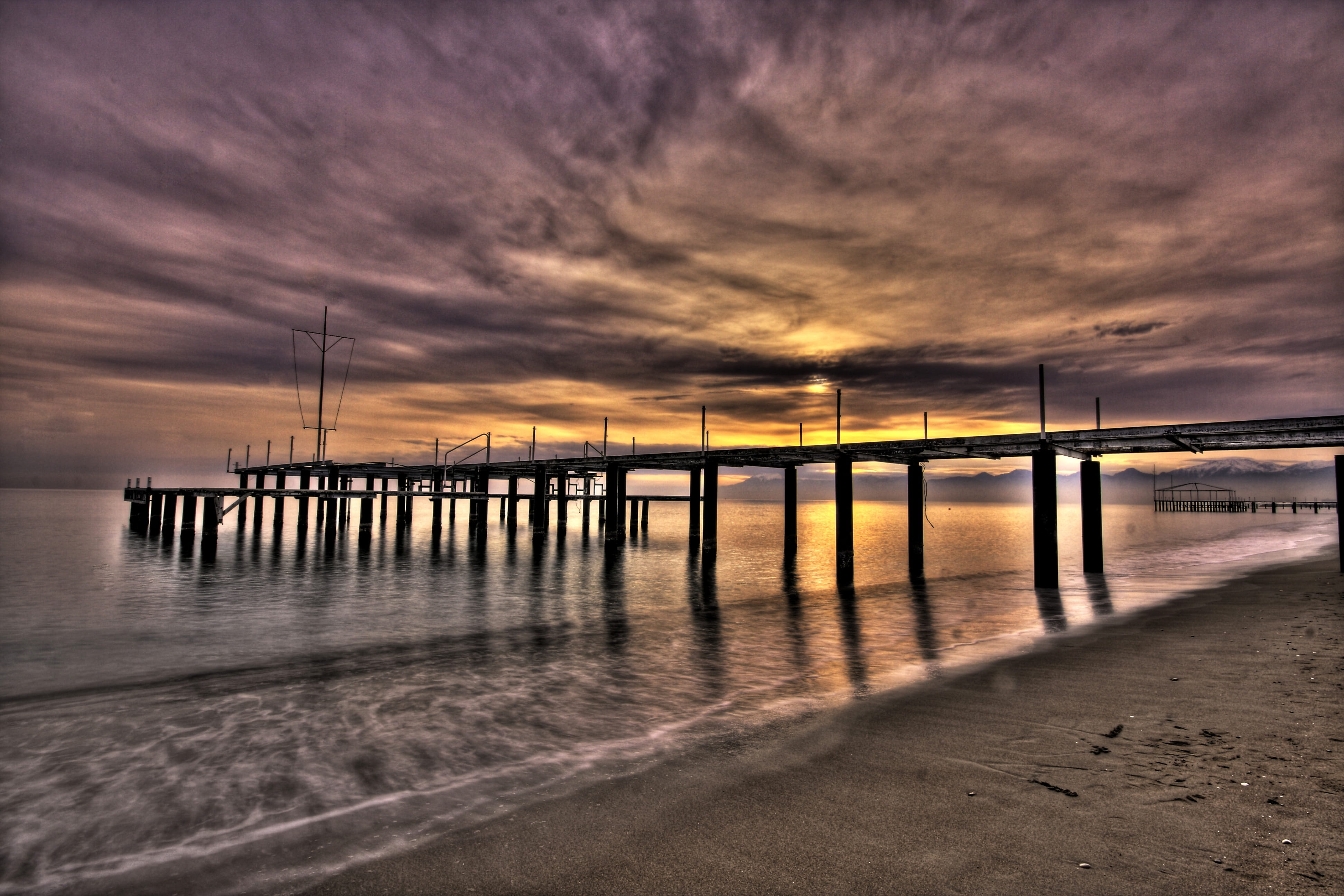 scenics - nature, the forgotten, photography, season, cloud - sky, environmental, cloud, no people, nature, photo, tranquil scene, hdr, built structure, HD Wallpaper
