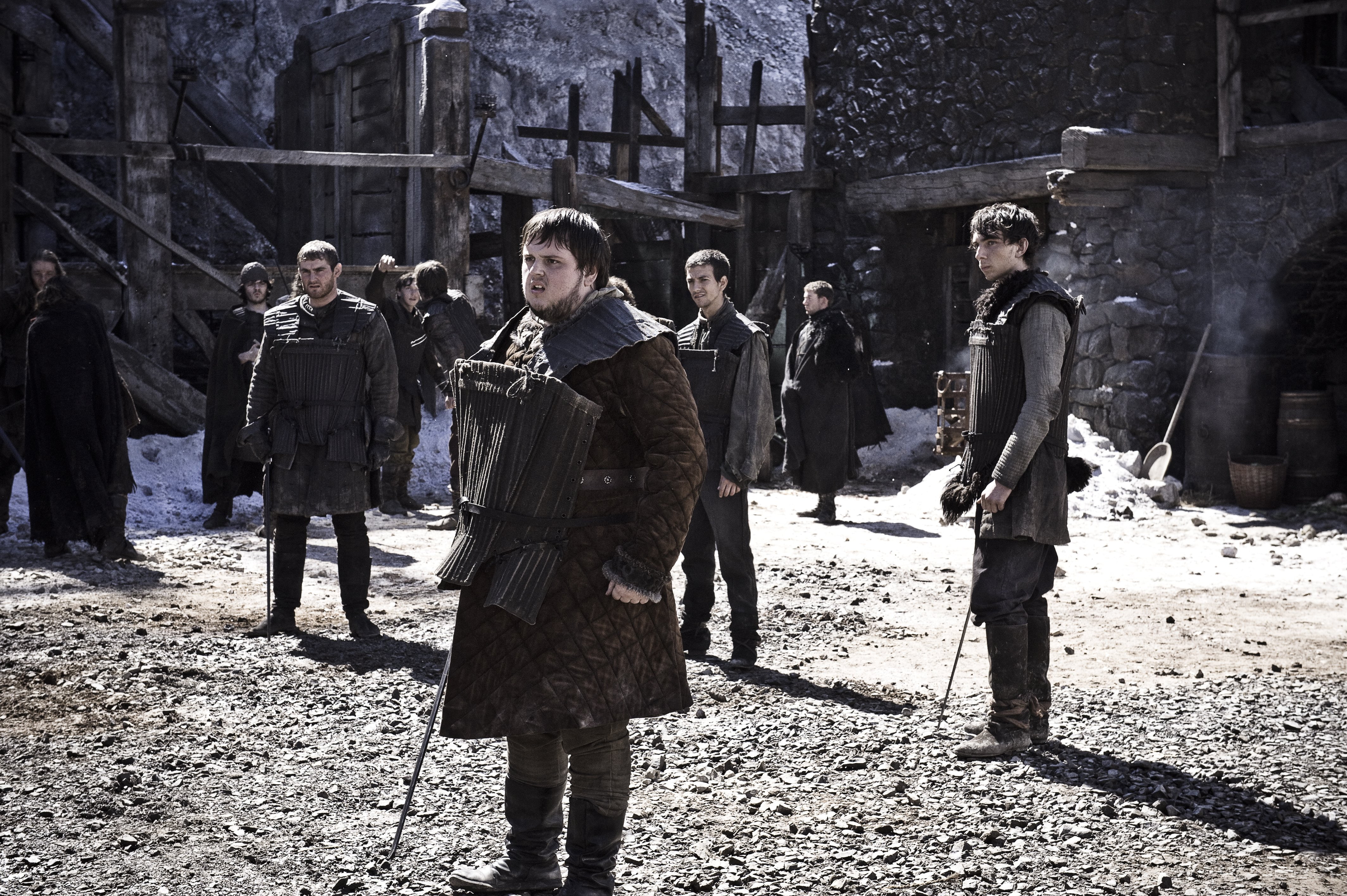 Samwell Tarly, John Bradley, 4K, TV Show, Grenn (Game of Thrones), Game Of Thrones, Mark Stanley, HD Wallpaper