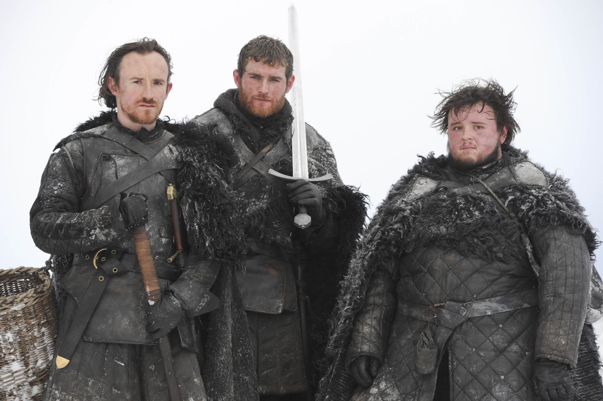 Dolorous Edd, John Bradley, Ben Crompton, TV Show, Mark Stanley, Grenn (Game of Thrones), Game Of Thrones, 1080P, Samwell Tarly, HD Wallpaper