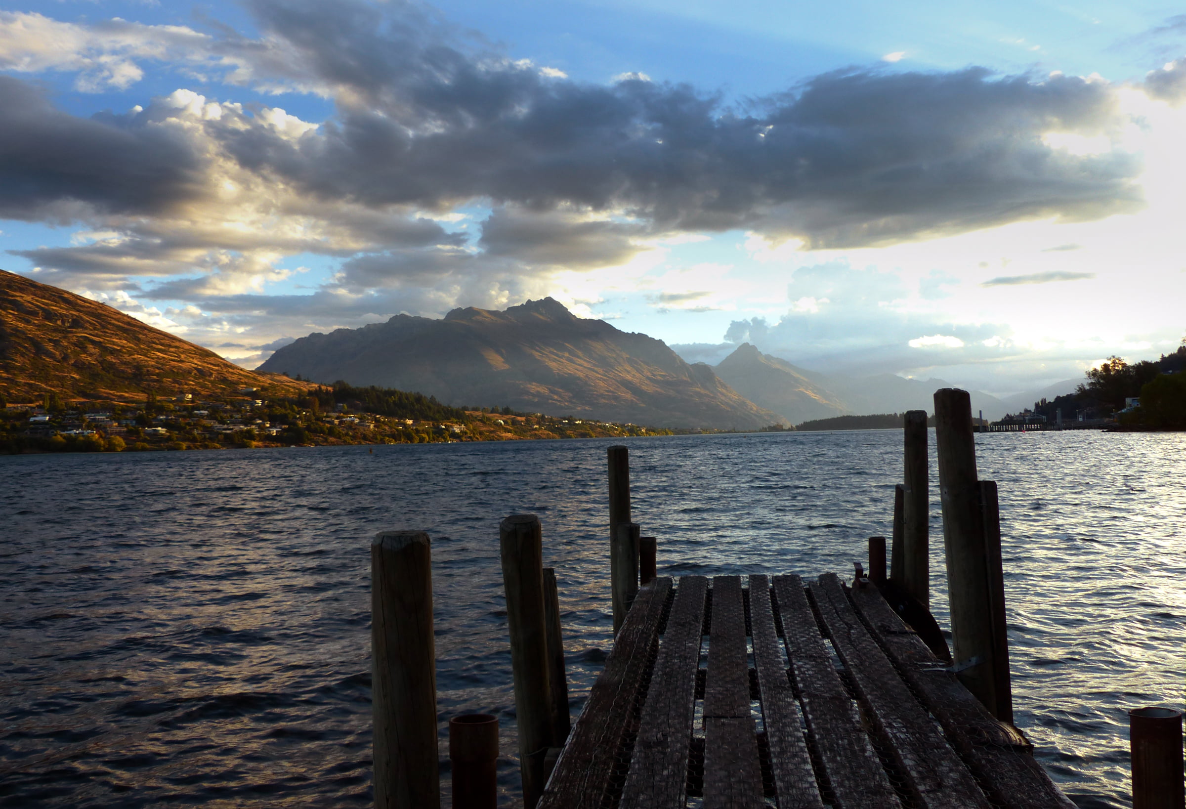 dock, Public Domain, wood - Material, sky, lake, flickr, Evening, wooden, CC0, sea, photos, lover, Explored, Arm, wooden sea, Frankton, Dedication, outdoors, HD Wallpaper