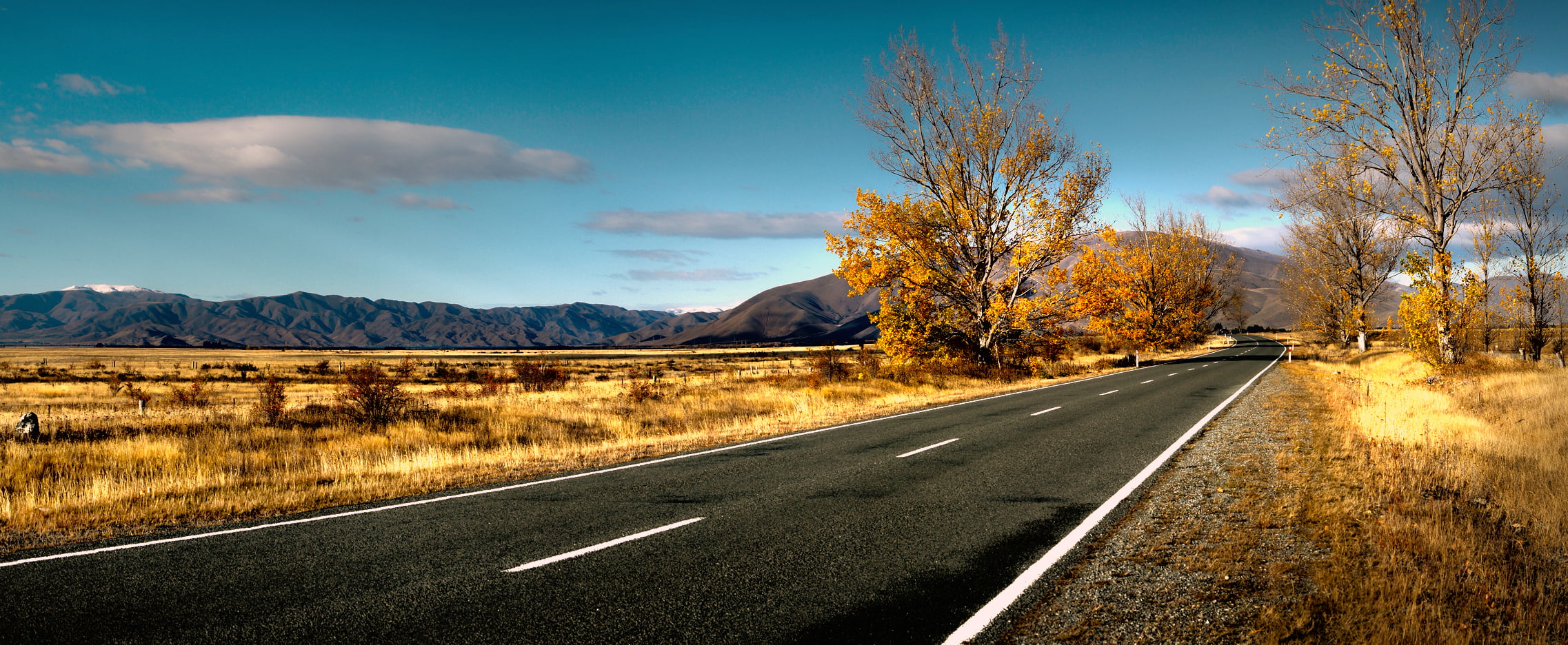 uSA, gray, concrete, New Zealand, CC0, lover, tree, photos, Autumn, rural Scene, Geo-Tagged, mountain, travel, NZ, 1080P, outdoors, concrete road, photo, HD Wallpaper