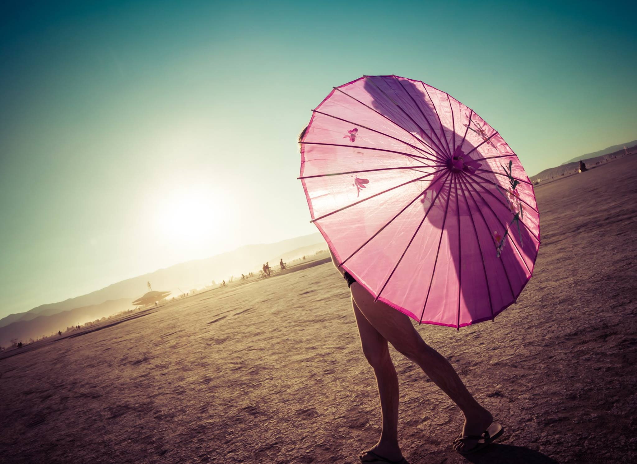 trey, ratcliff, 1080P, umbrella, summer, trey ratcliff, desert, HD Wallpaper