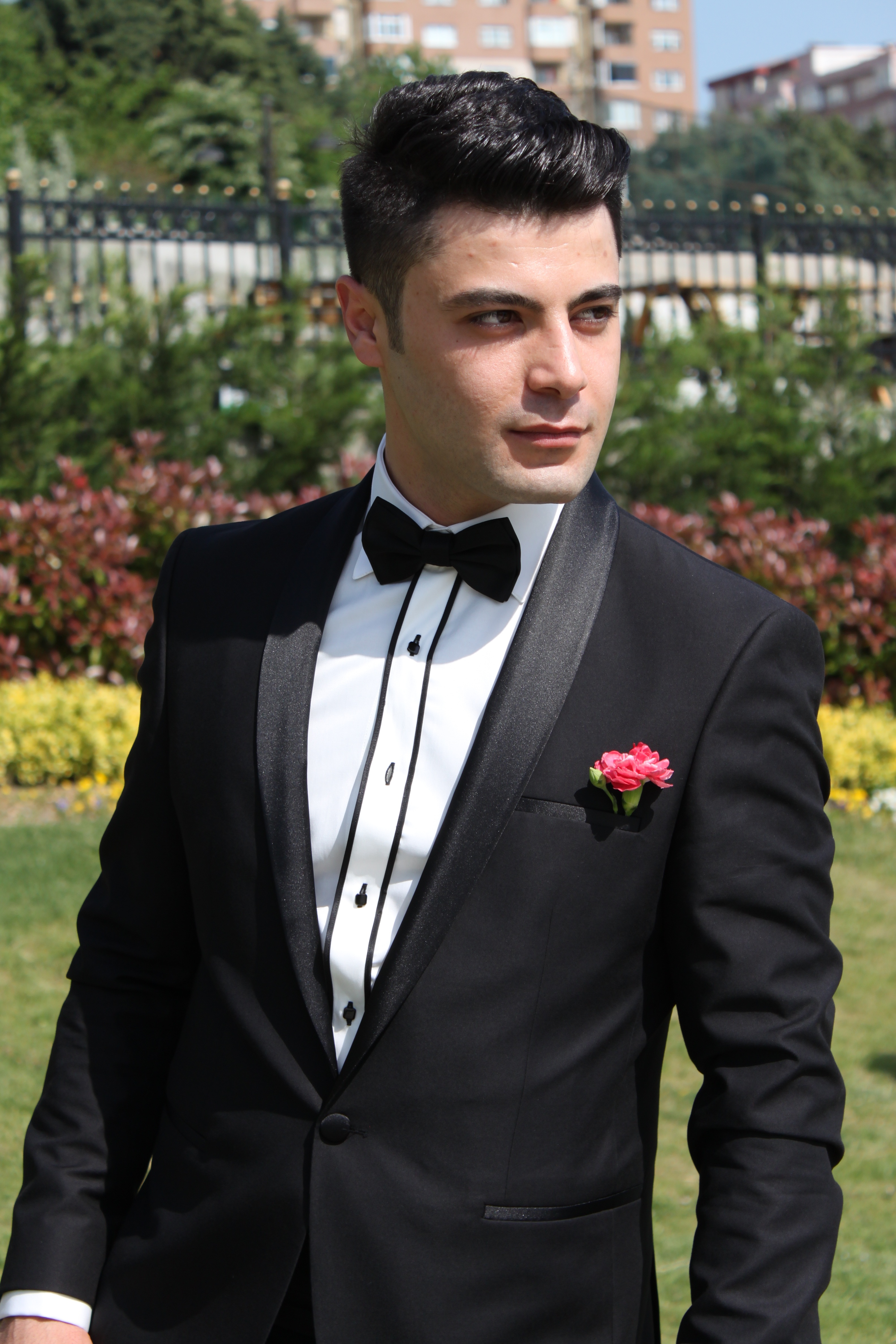 classic, suit, plant, son in law, males, day, real people, human, menswear, jacket, flowering plant, marriage, tuxedo, man, caucasian Ethnicity, front view, Phone HD Wallpaper