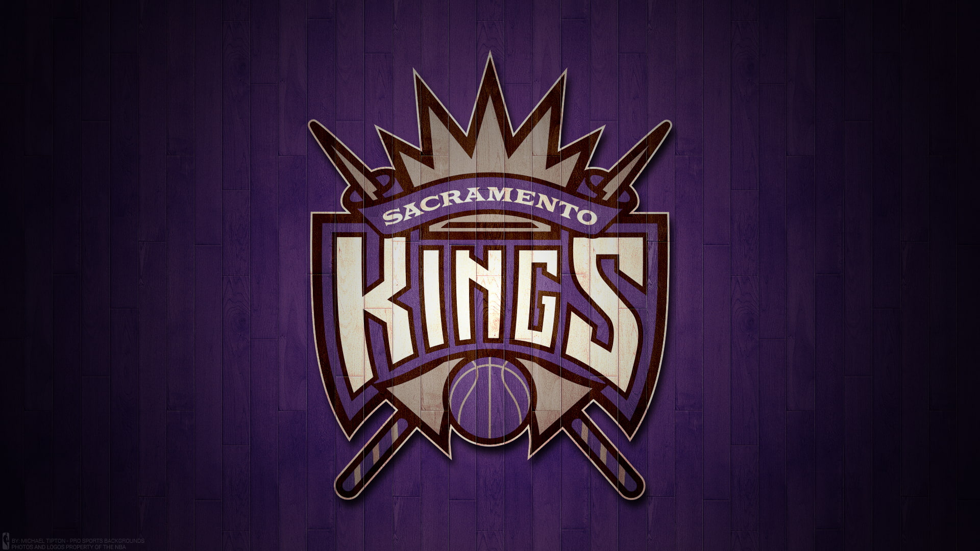 Emblem, Basketball, 1080P, NBA, Sacramento Kings, HD Wallpaper