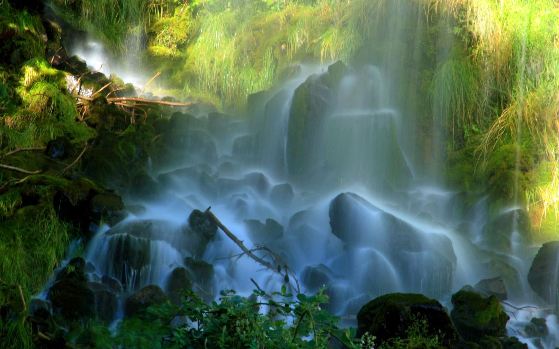 3d and abstract, falls, california, cascade, photograph, waterfalls, 1080P, mossbrae, sacramento river, landscape, scenic waterfalls, HD Wallpaper