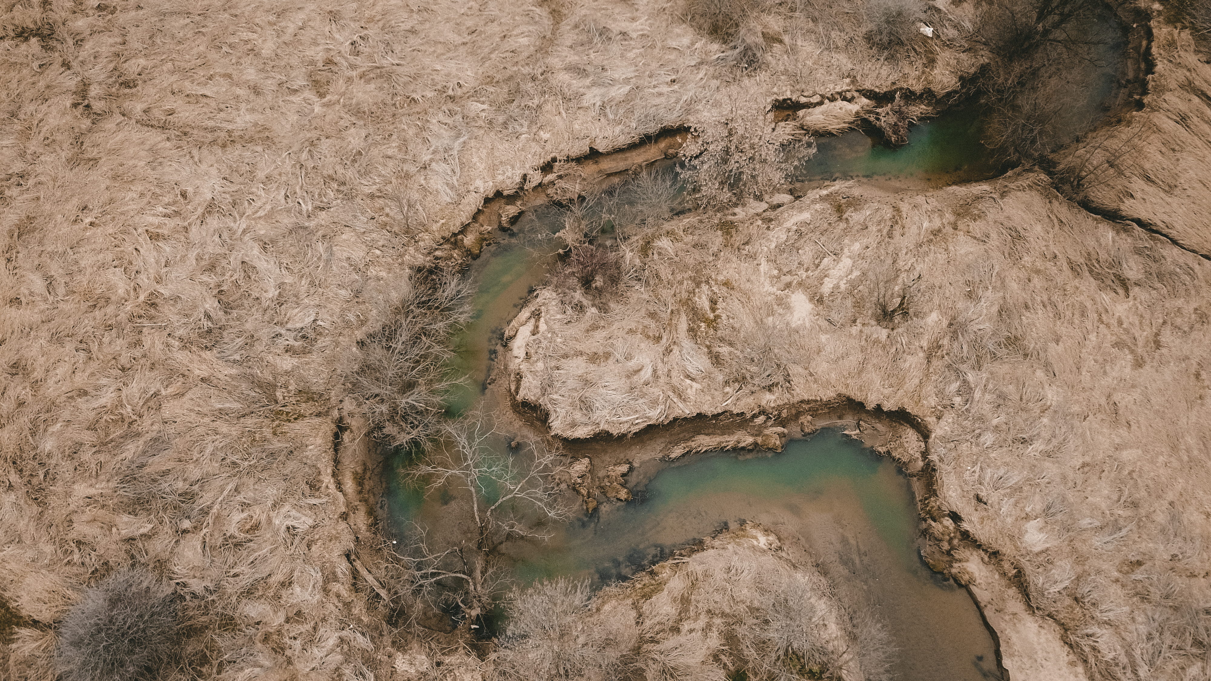 daytime, soil, high angle view, no people, land, water, stream, non-urban scene, rock formation, drone view, beauty in nature, dry, aerial view, landscape, HD Wallpaper