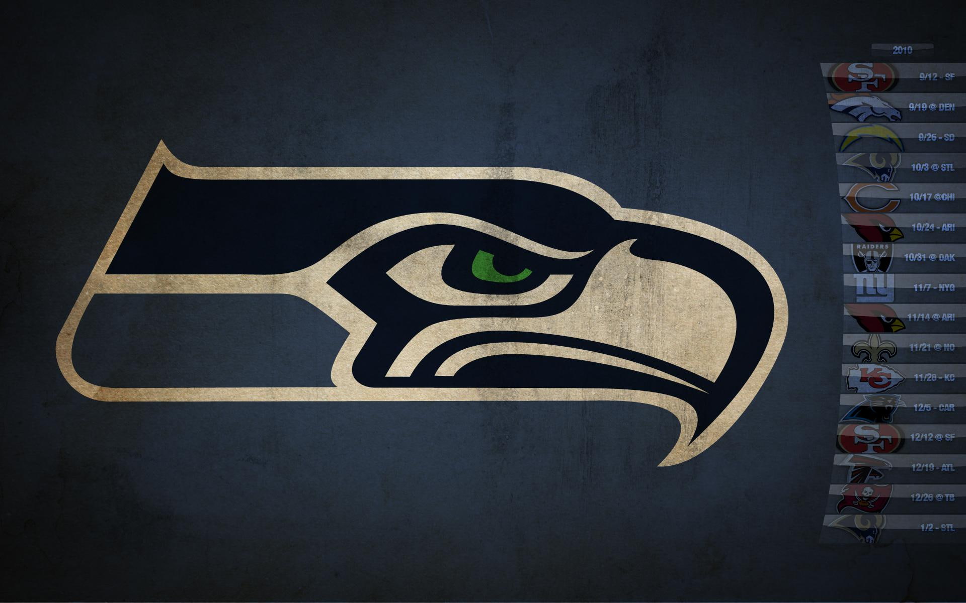 logo, arizona, seattle, seahawks, club, seattle seahawks, football, 1080P, washington, football club, HD Wallpaper
