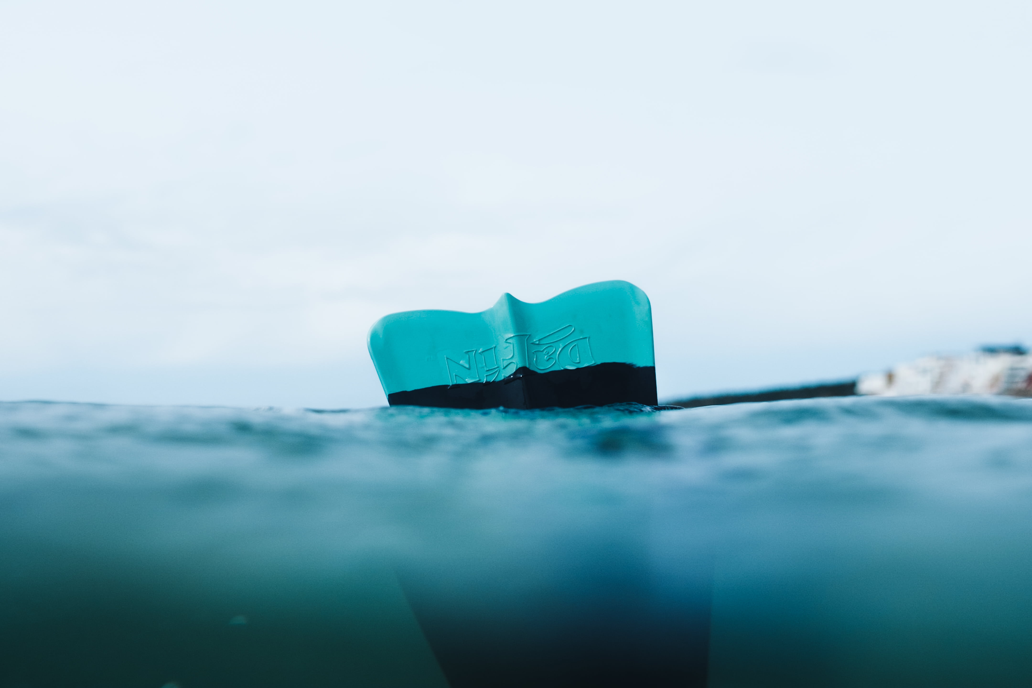 diving, selective focus, turquoise colored, sea, studio shot, flippers, focus on foreground, close-up, surface level, tranquility, boat, trip, day, outdoors, HD Wallpaper