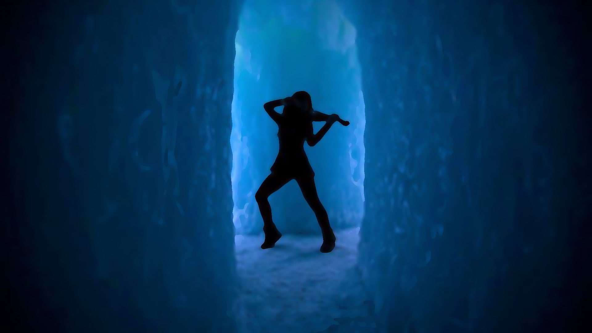 sport, nature, scuba diving, full length, 1080P, lindsey stirling women musicians celebrity violin, one person, exploration, sea, water, real people, swimming, HD Wallpaper