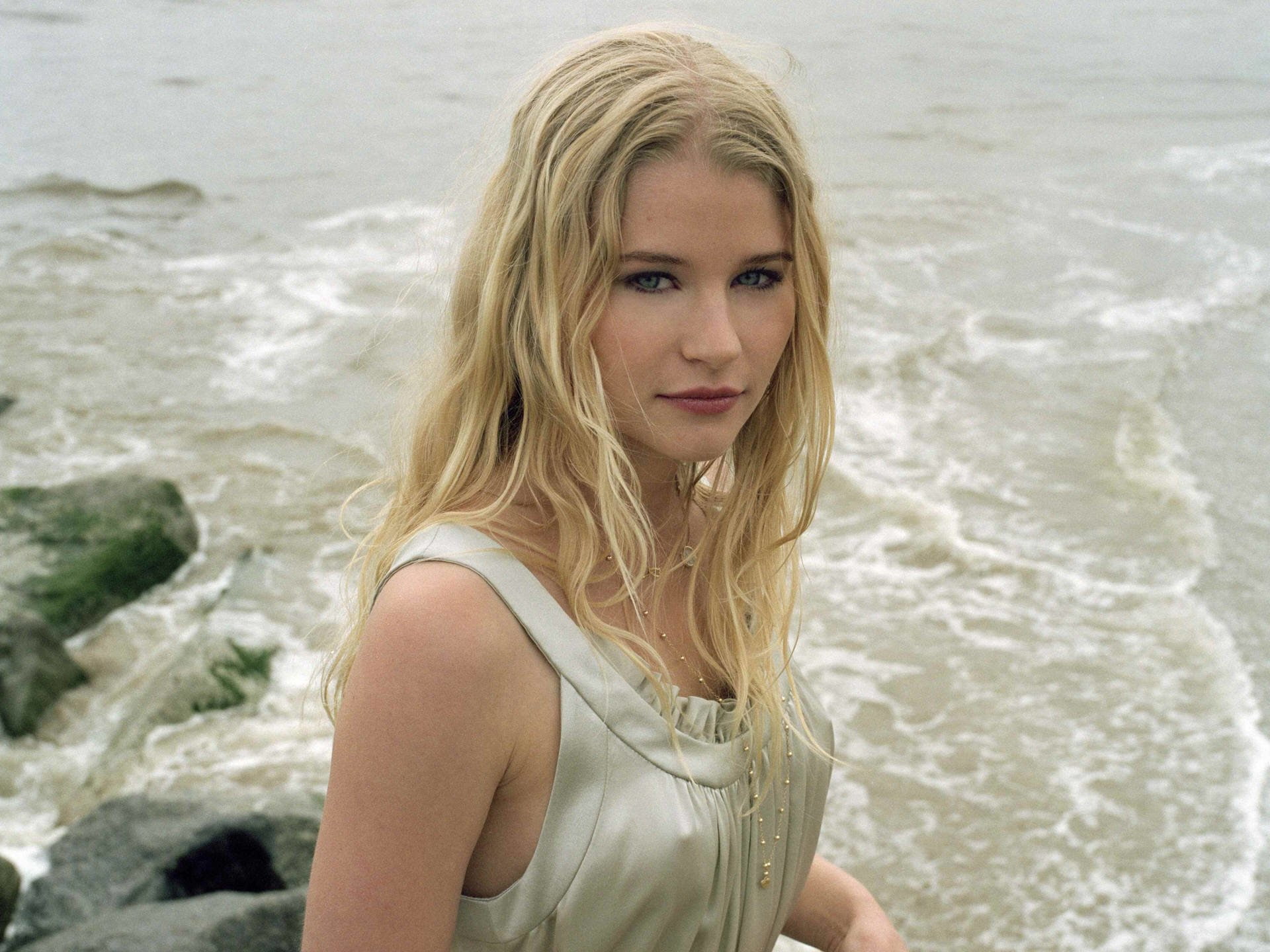 Blonde, Blue Eyes, Actresses, Actress, 1080P, Emilie De Ravin, HD Wallpaper