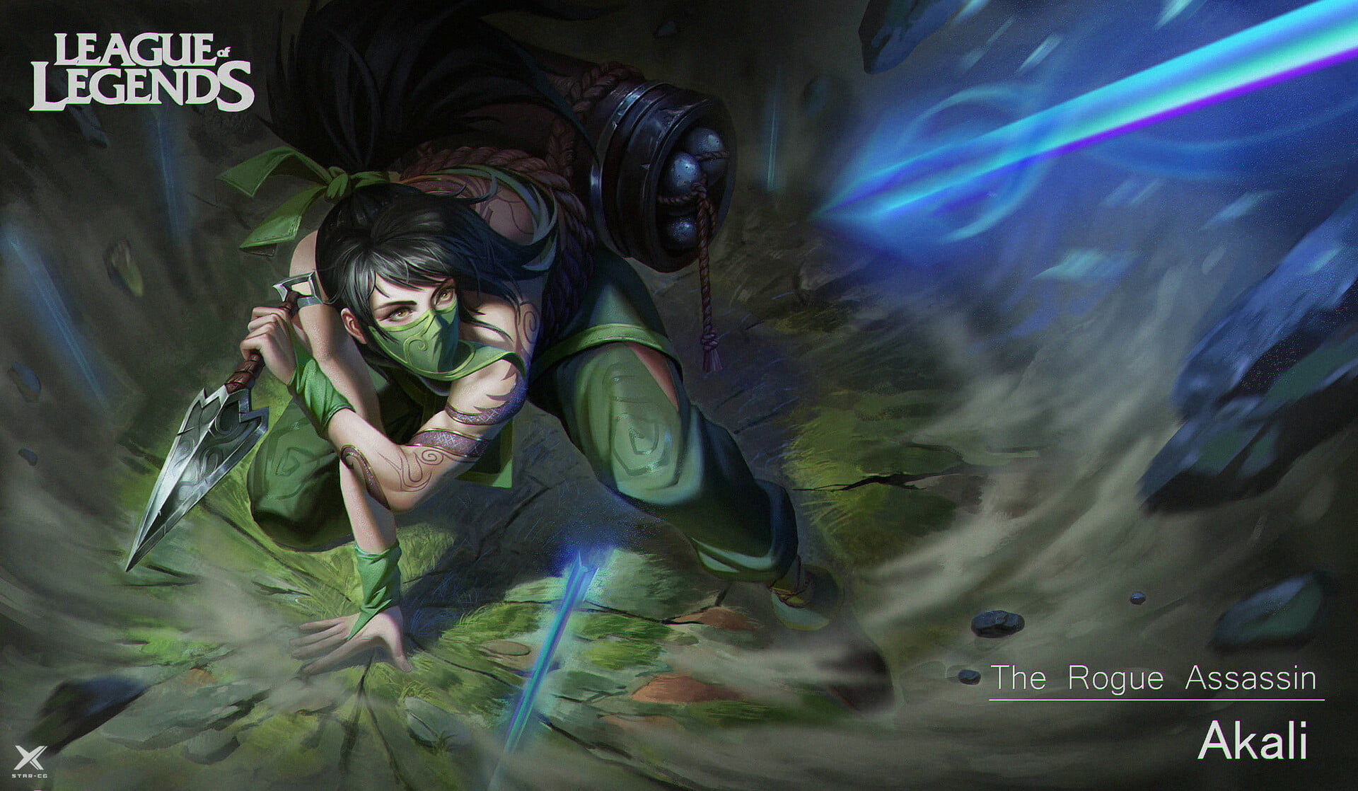 1080P, League Of Legends, Video Game, Akali (League Of Legends), HD Wallpaper