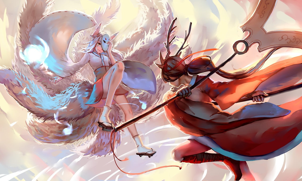 League of Legends, Akali, 720P, fighting, HD Wallpaper