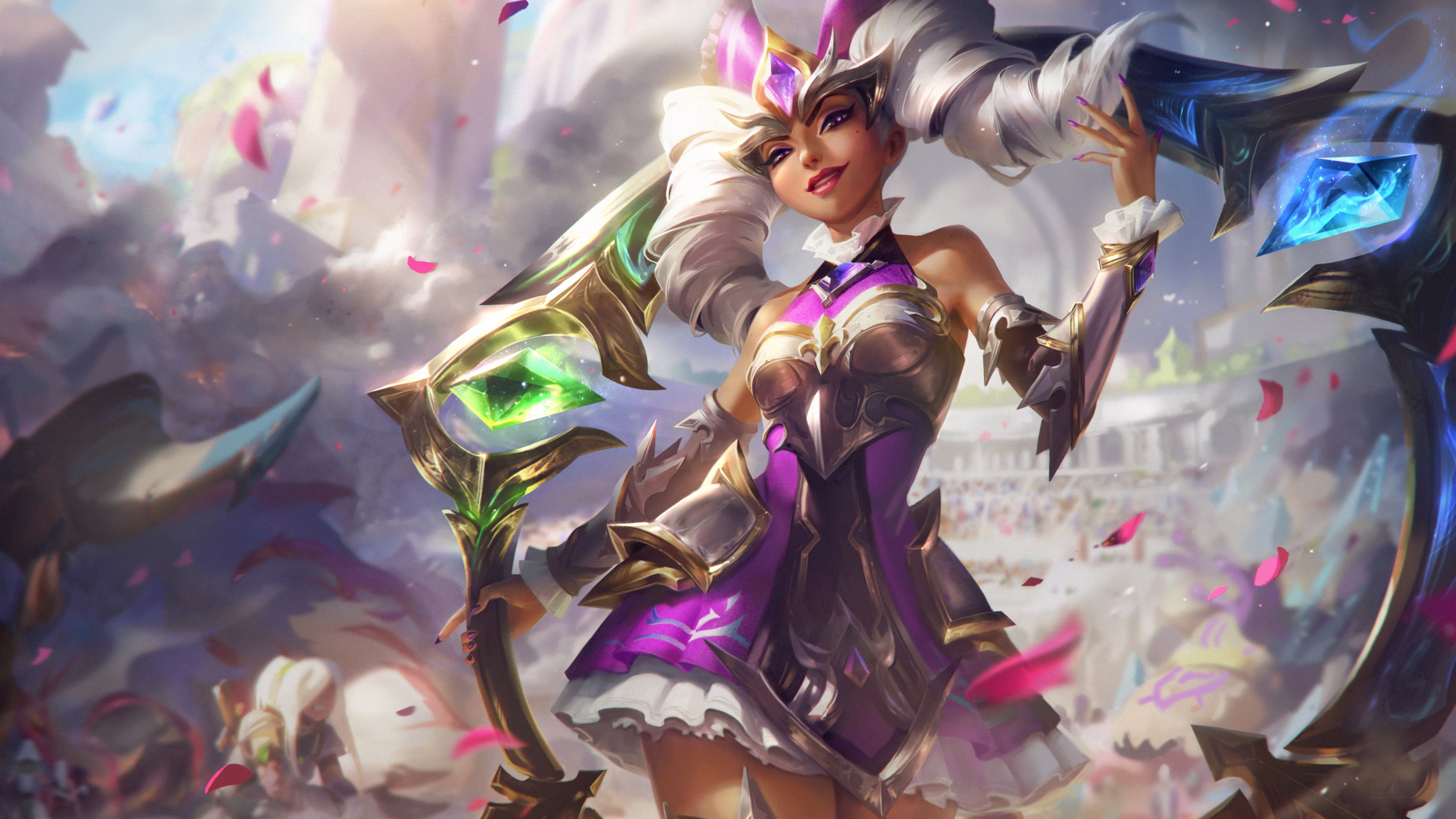 4K, League of Legends, Qiyana (League of Legends), Qiyana, HD Wallpaper