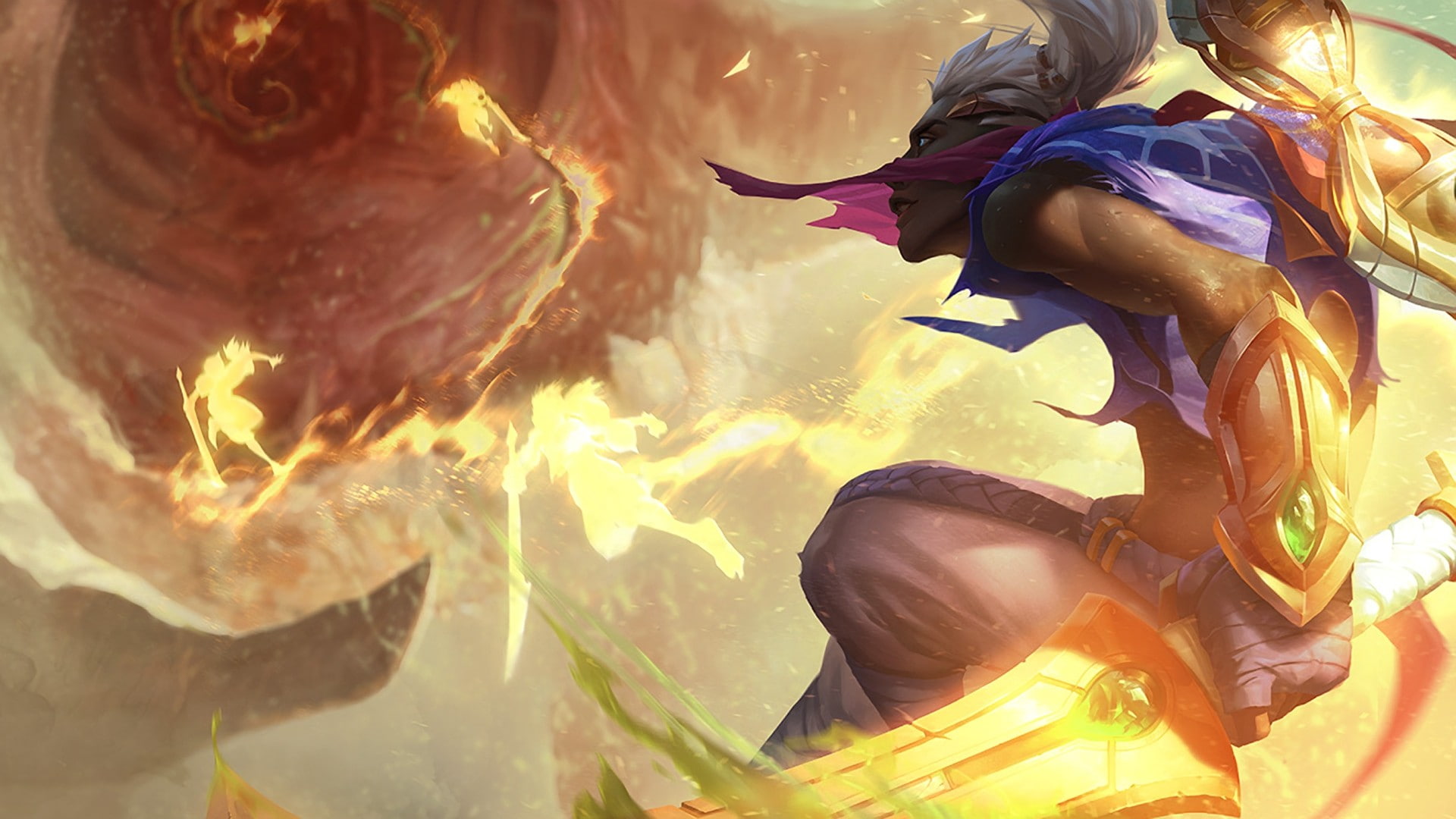 1080P, League Of Legends, Ekko, HD Wallpaper