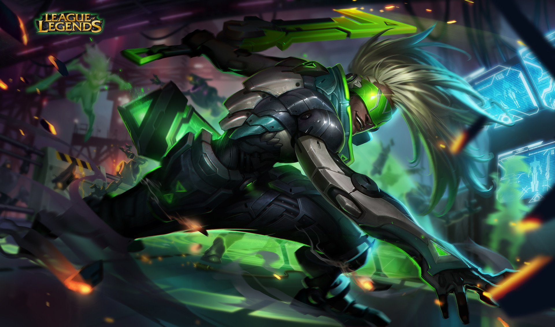 Video Game, 1080P, League Of Legends, Ekko (League of Legends), HD Wallpaper
