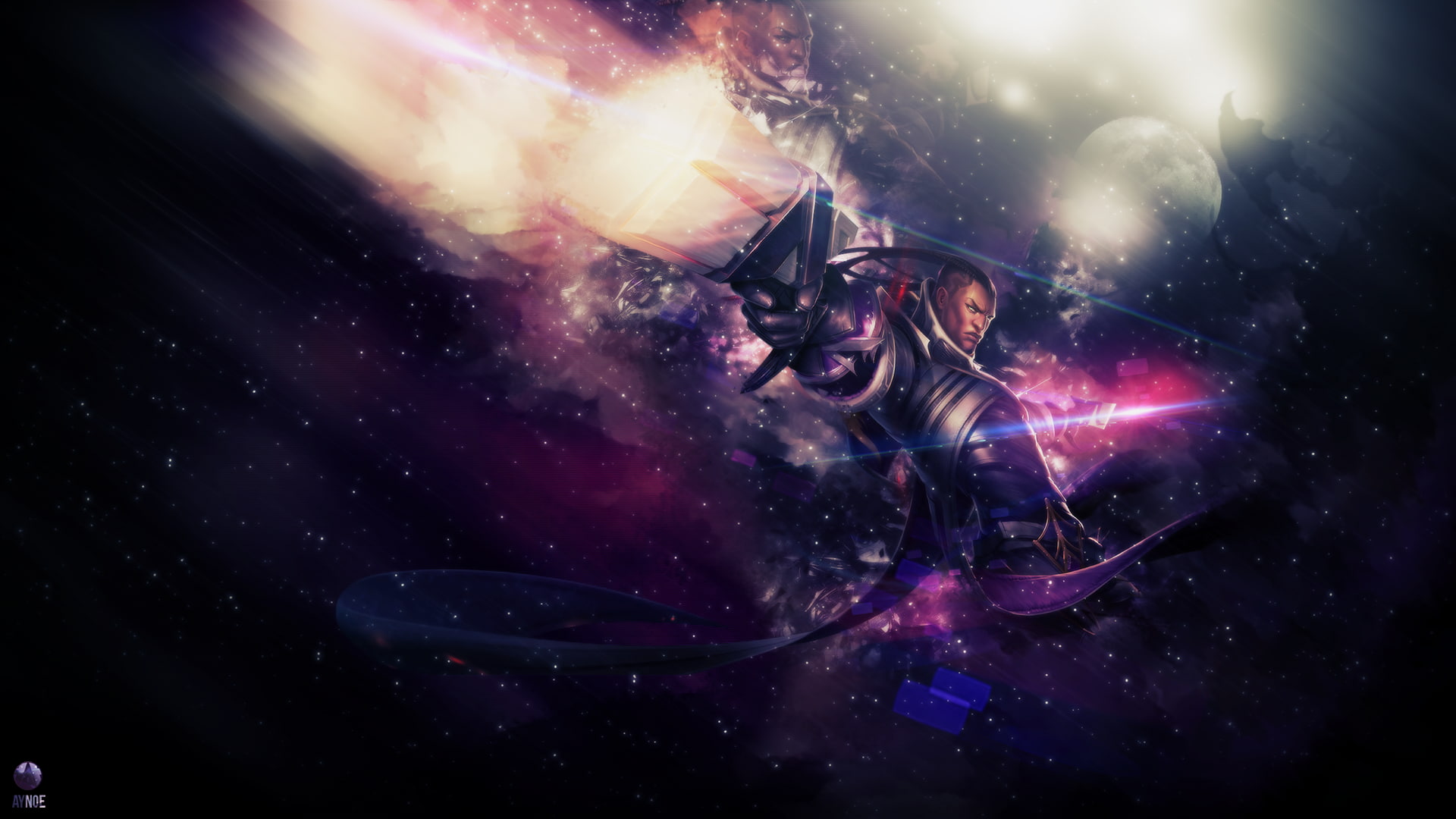 1080P, League Of Legends, Lucian, HD Wallpaper