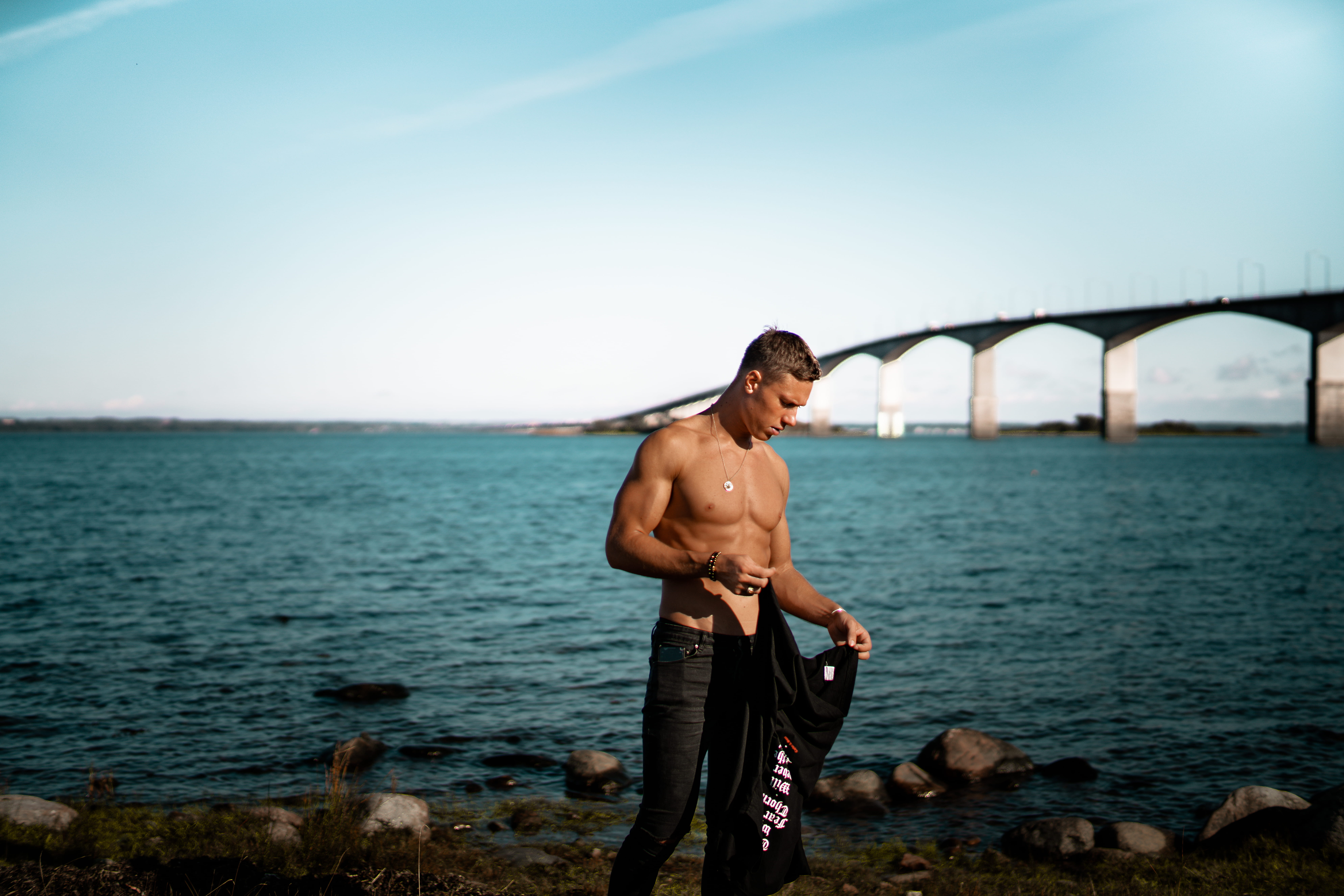boy, skin, strong, coast, the Human Body, sea, one Man Only, men, outdoors, strength, dark, body, ripped, near, person, fitness, one Person, human Muscle, HD Wallpaper