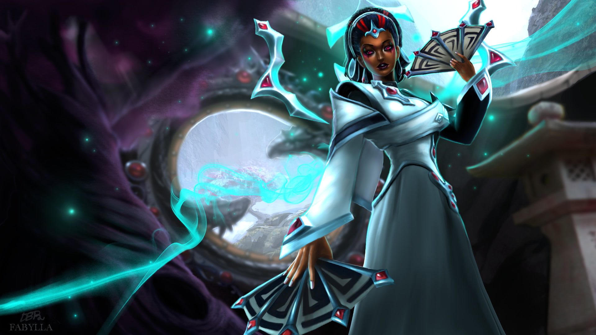 traditional, art, league, 1080P, splash, hd, karma, legends, HD Wallpaper