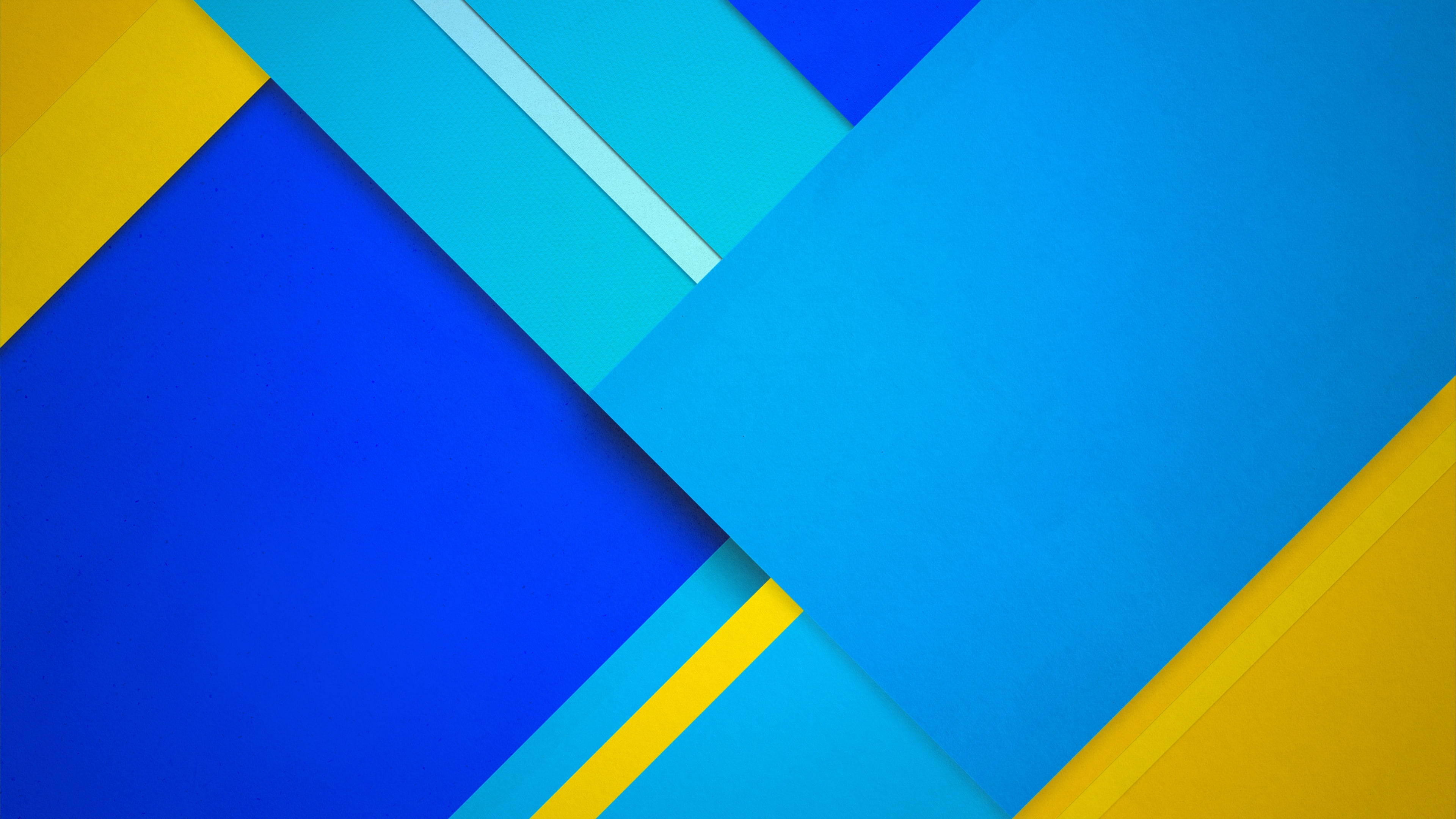 4K, Material design, Blue, 4K, HD Wallpaper