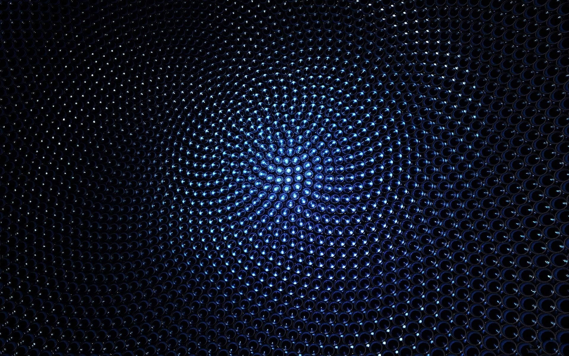 1080P, Colors, CGI, Shapes, Abstract, Texture, Orb, Fractal, Blue, Artistic, HD Wallpaper