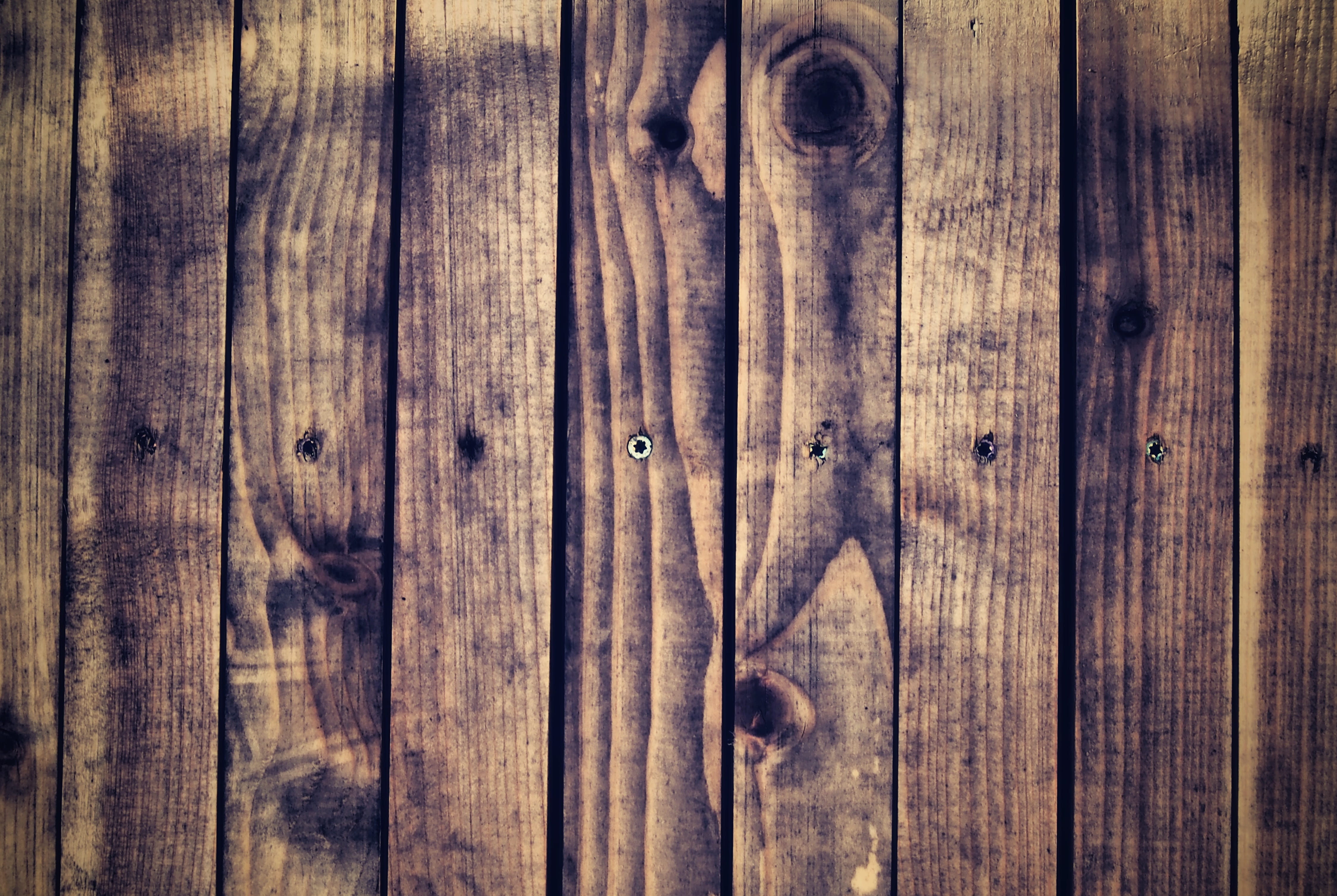 4K, Background, nature, Boards, no People, old-fashioned, the screws, brown, surface, weathered, day, hardwood, flooring, abstract, full frame, Wood, textured, HD Wallpaper