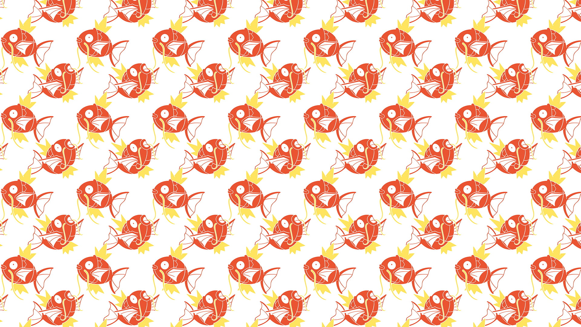 tile, pattern, Pokémon, 1080P, cartoon, HD Wallpaper