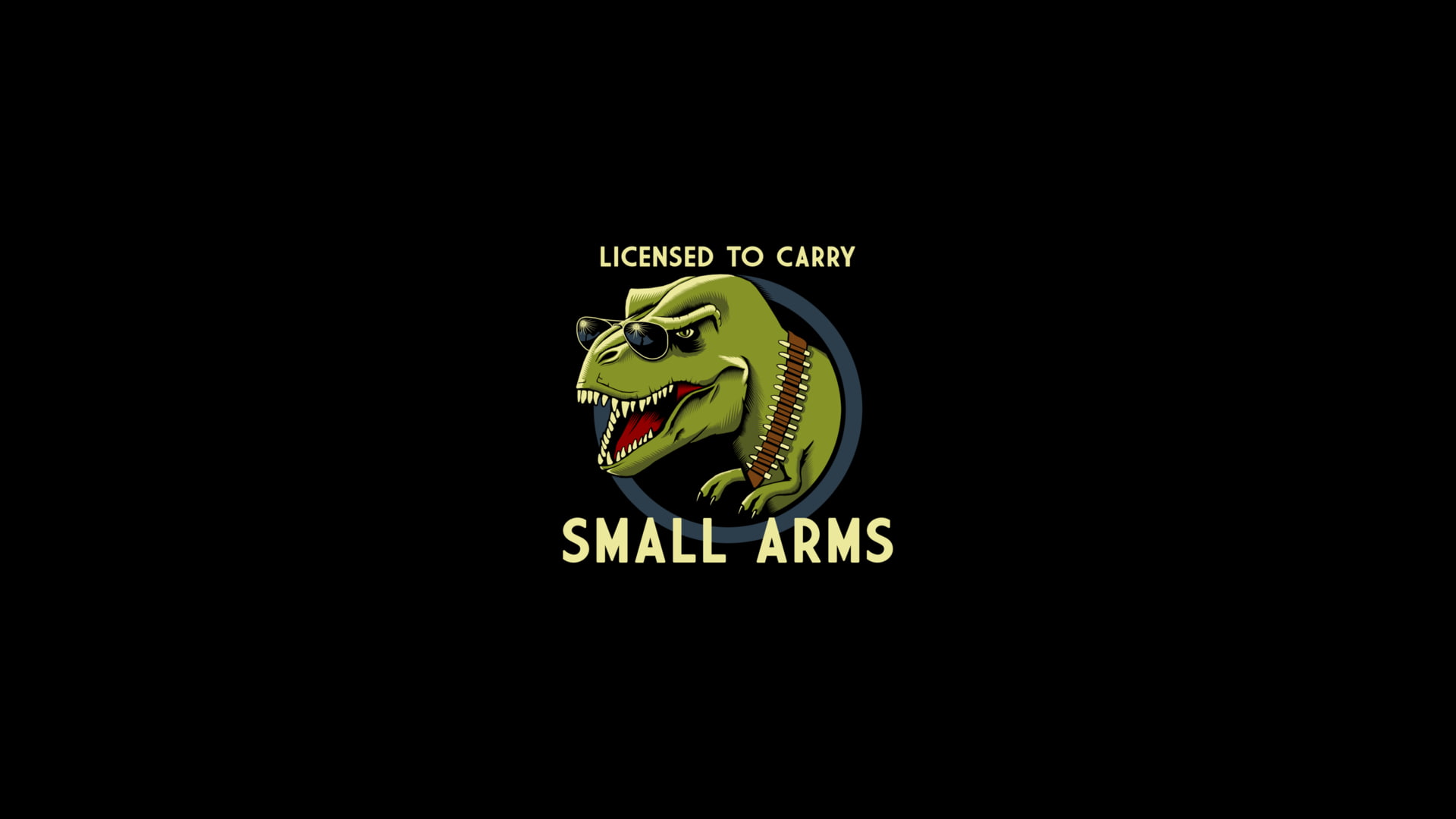 minimalism, T-Rex, 1080P, dinosaurs, humor, HD Wallpaper