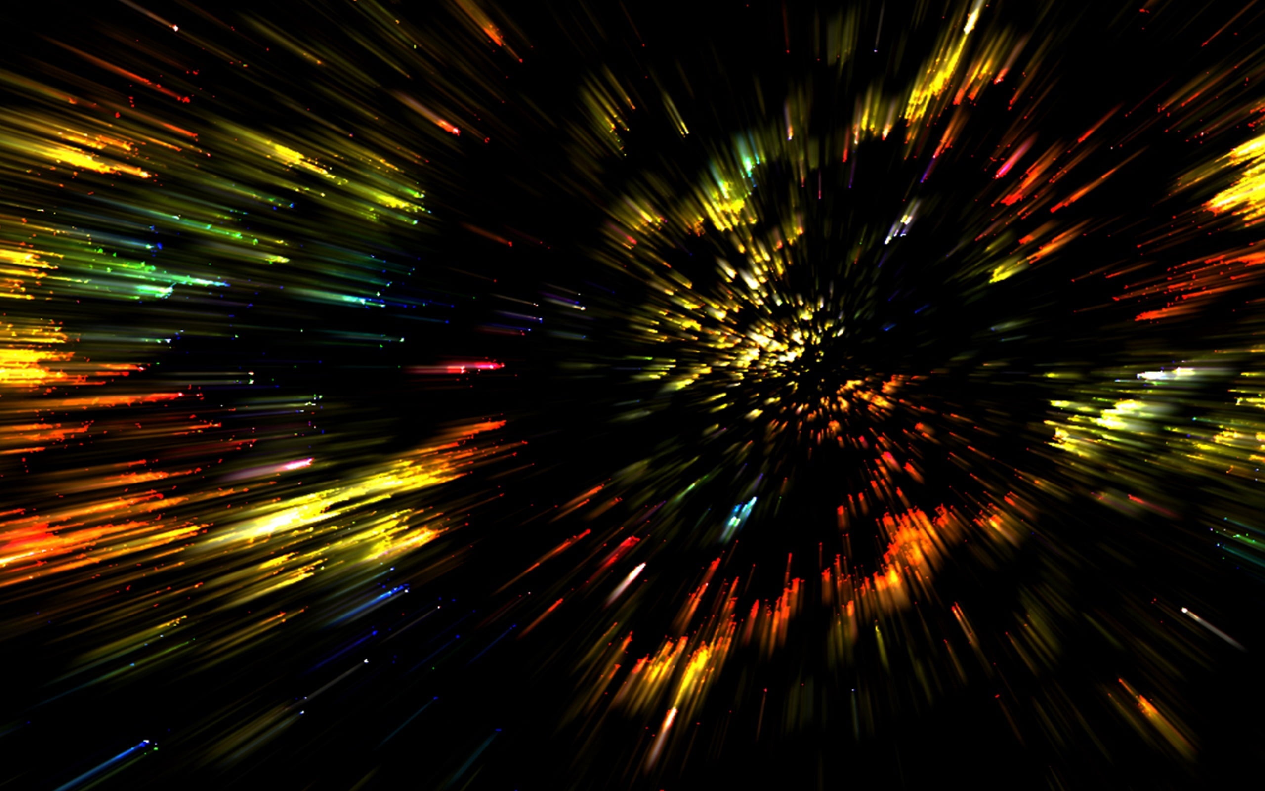 black background, light - Natural Phenomenon, backgrounds, firework - man made object, celebration, line, multi Colored, light, fiber optic, blurred Motion, HD Wallpaper