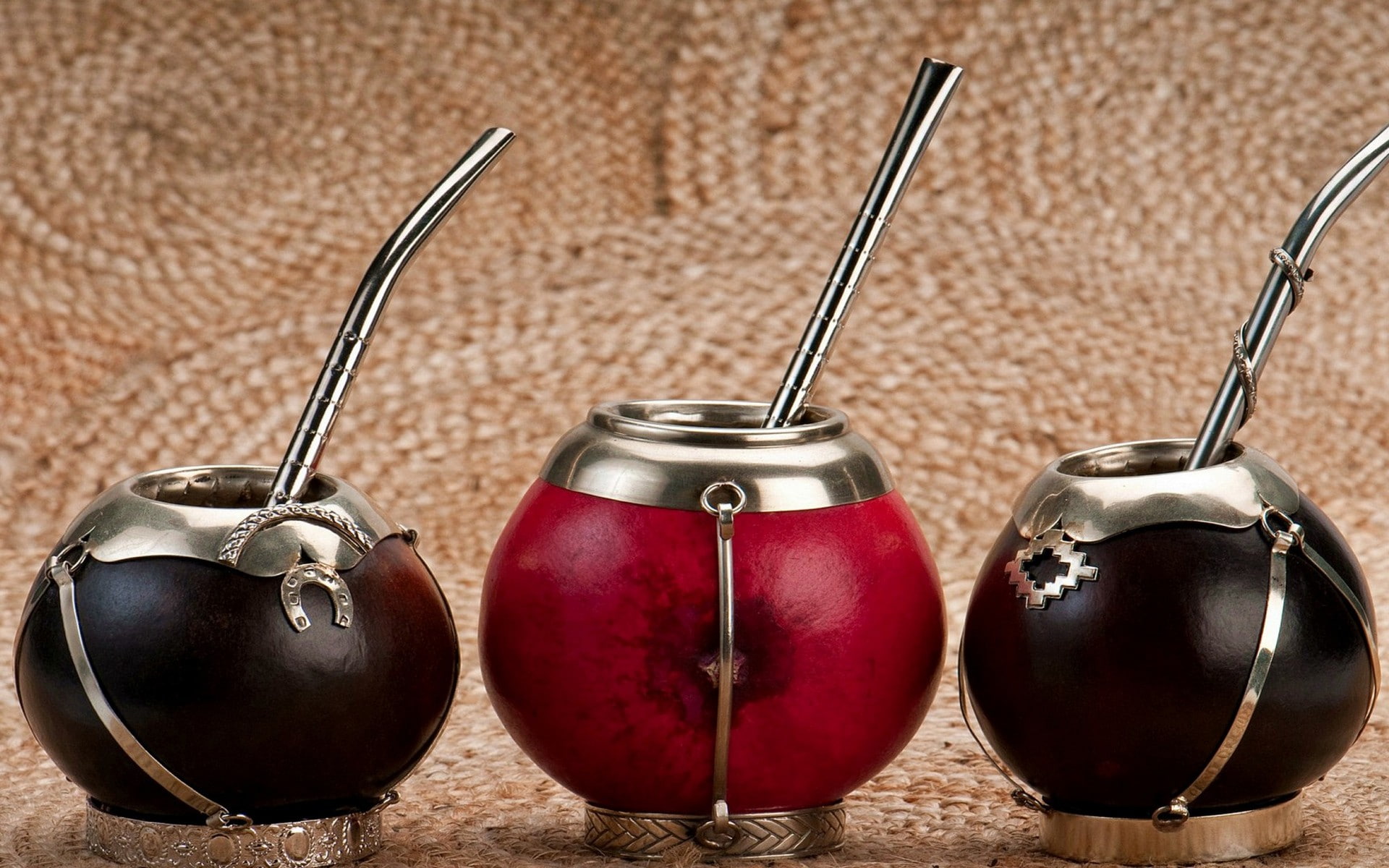 1080P, yerba mate, bombilla, HD Wallpaper