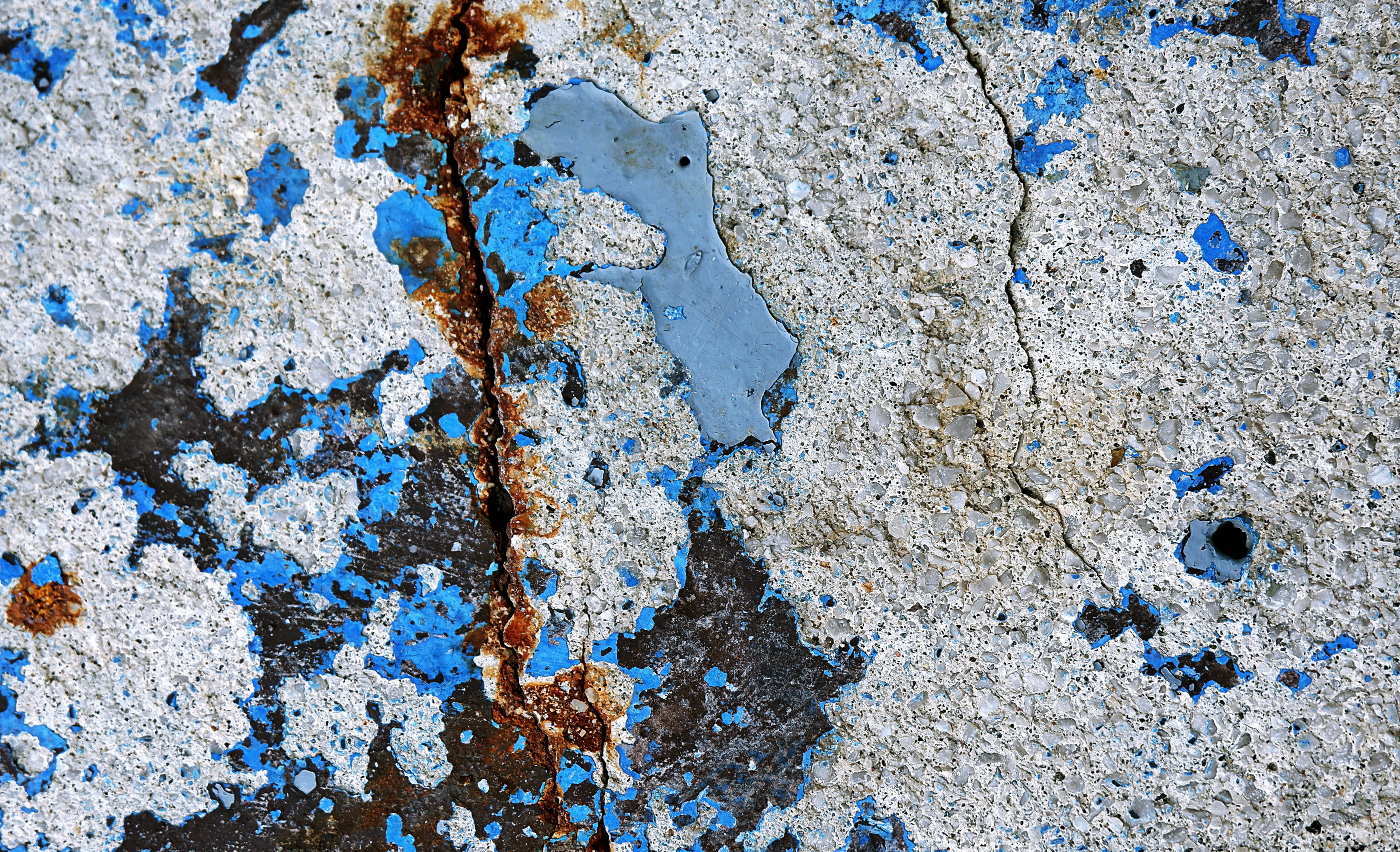 2K, stain, day, full frame, road, weathered, textured, wall, crystal, snow, mineral, ground, deterioration, wall - building feature, mountain range, backgrounds, HD Wallpaper