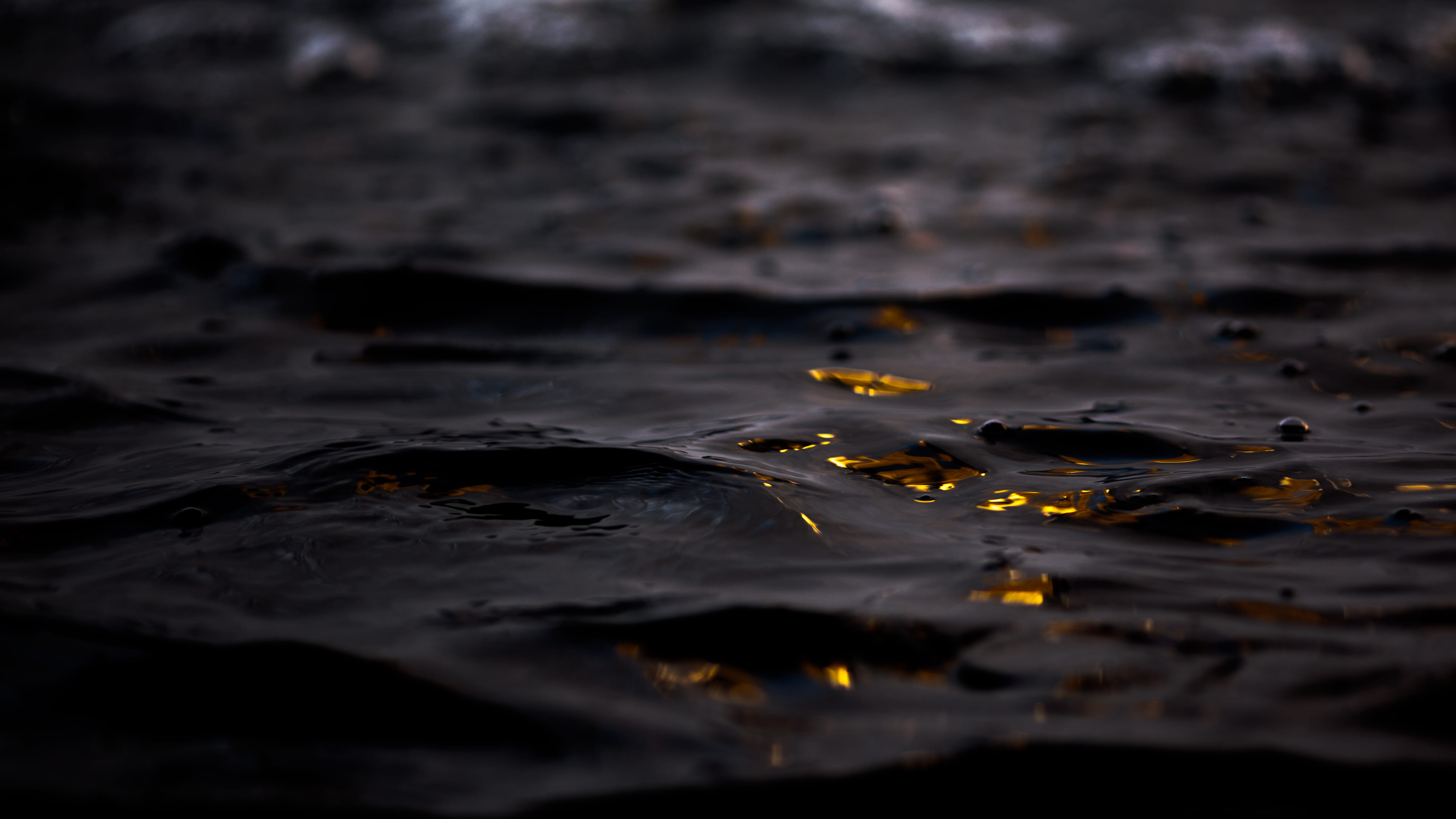 selective focus, ripple, body of water, reflection, dark, body, water, summer, ocean, sea, beach, full frame, outdoors, tranquility, rippled, high angle view, HD Wallpaper