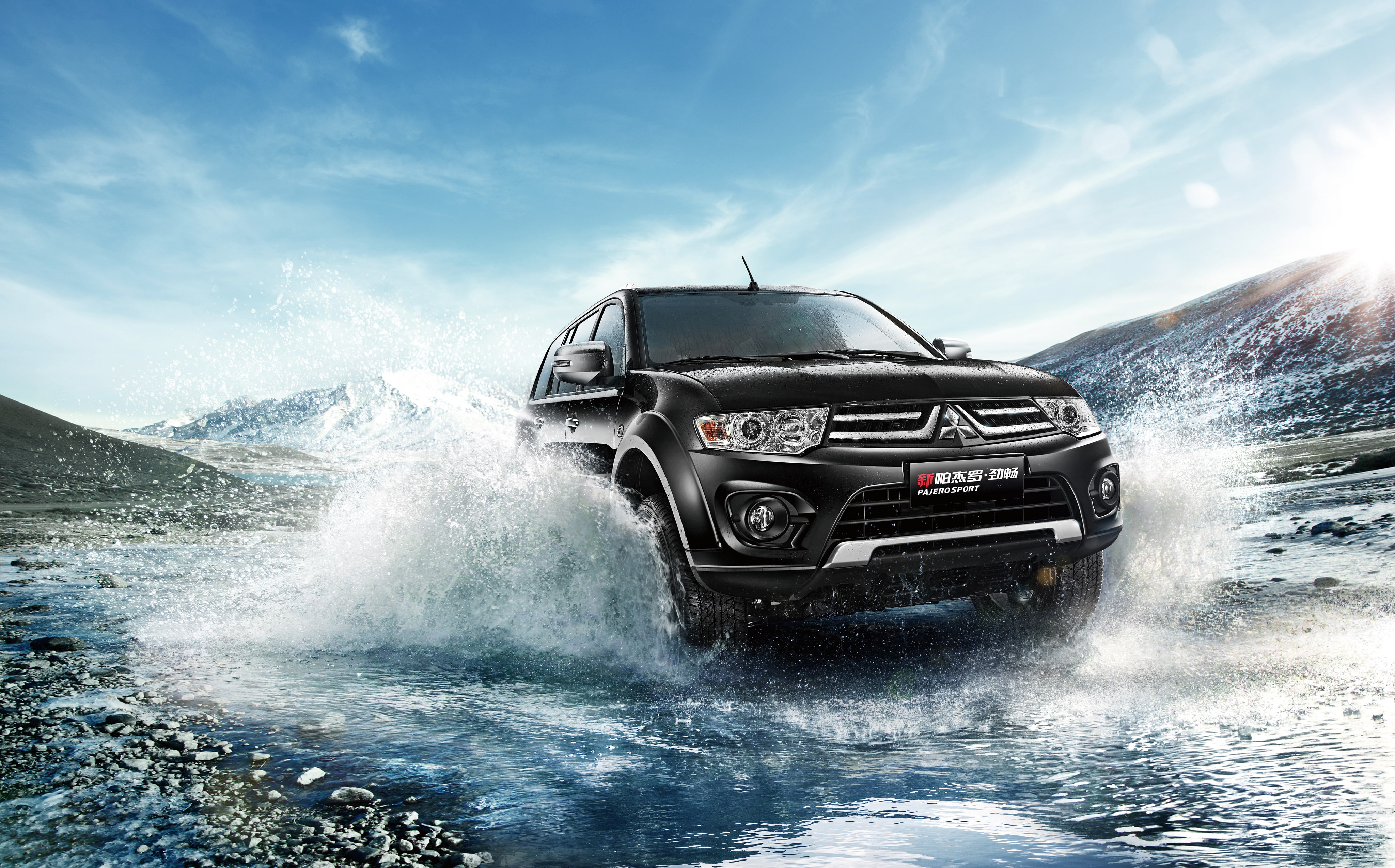 Sport, Pajero, Mitsubishi, 4K, HD Wallpaper