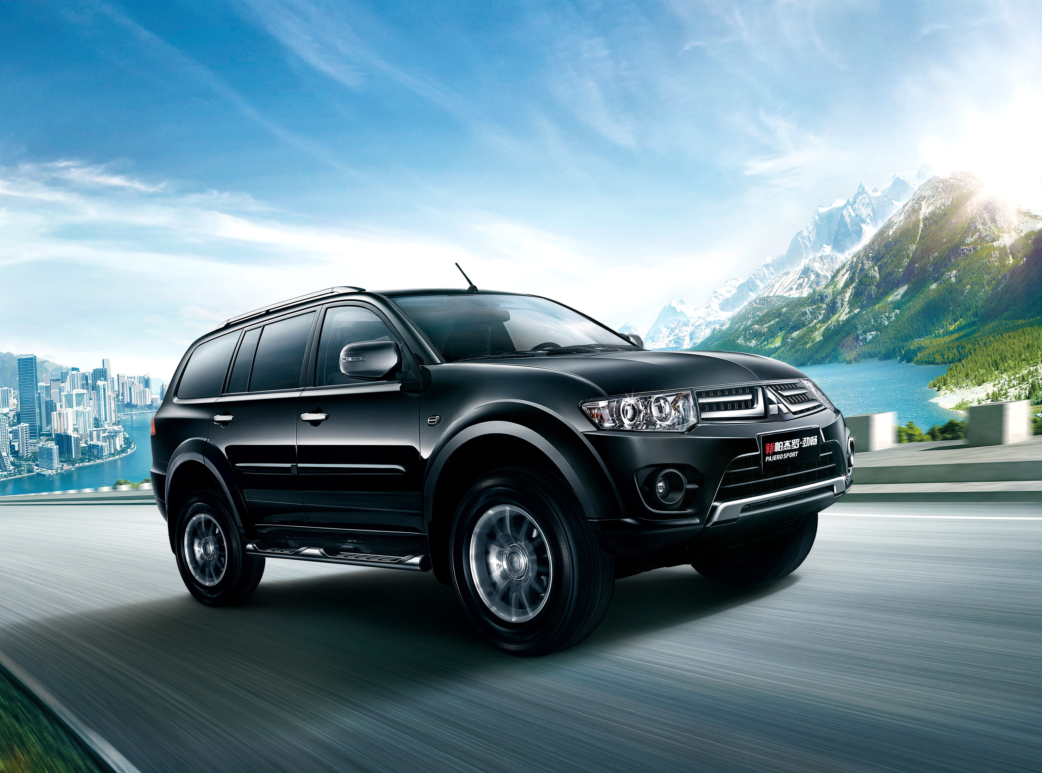 Sport, 2K, Pajero, Mitsubishi, HD Wallpaper